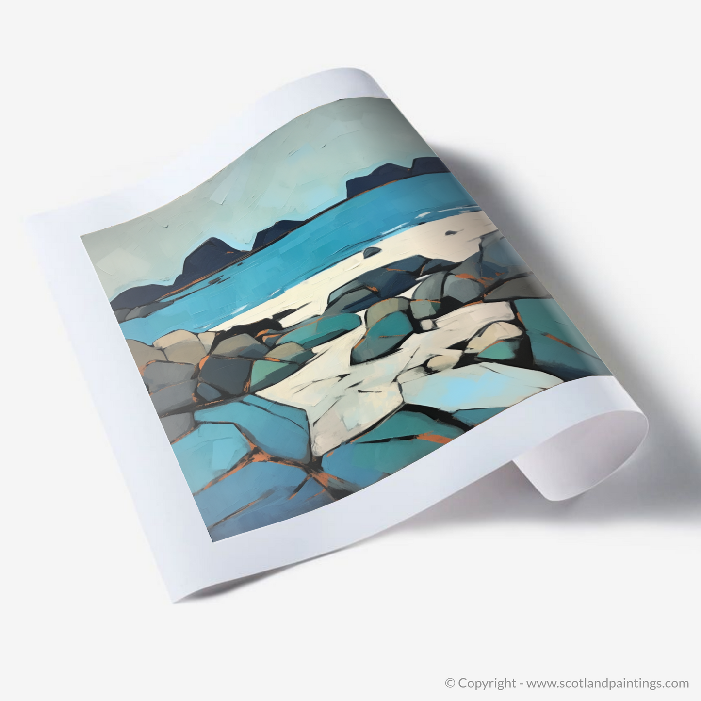 Art Print of Mellon Udrigle Beach, Wester Ross