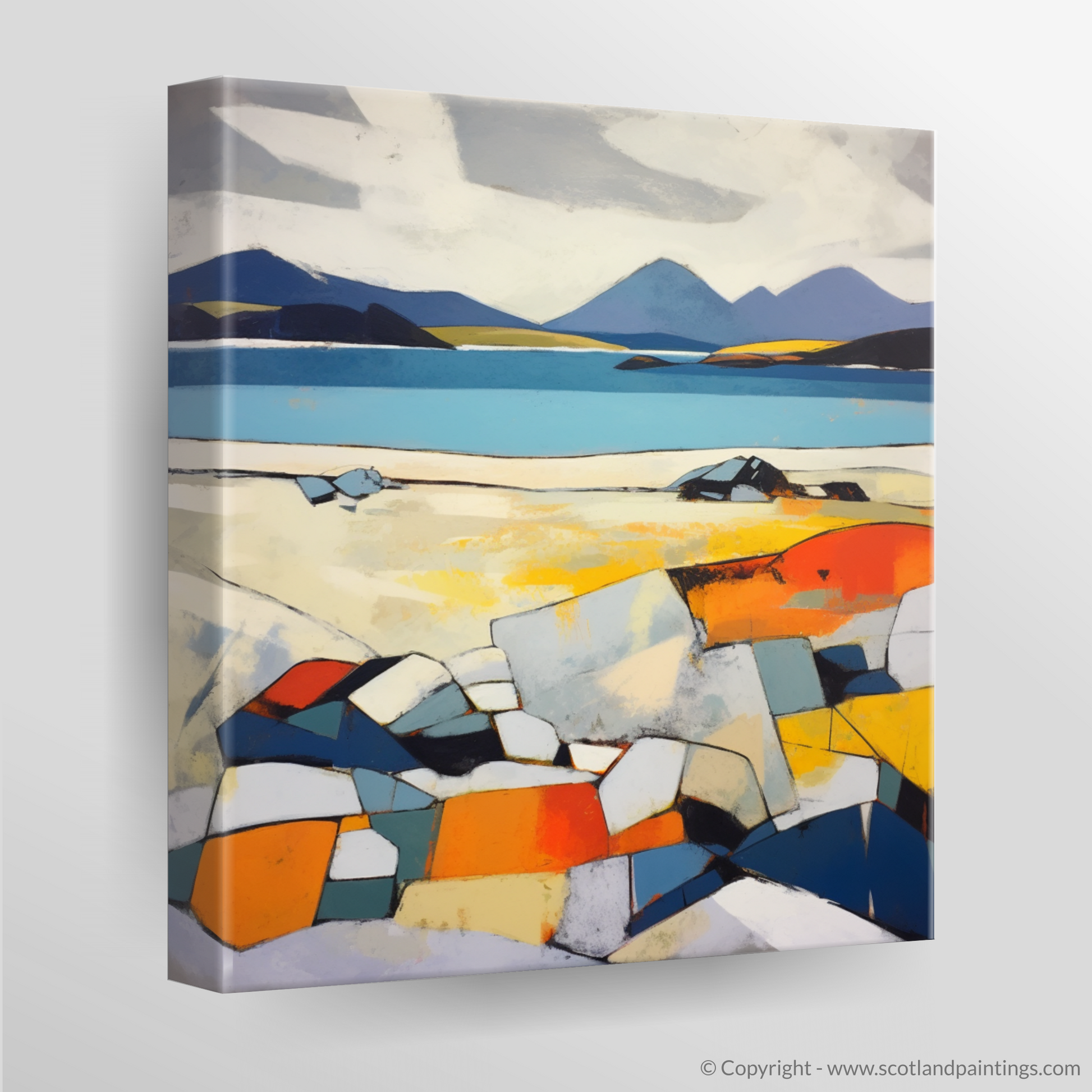 Canvas Print of Mellon Udrigle Beach, Wester Ross