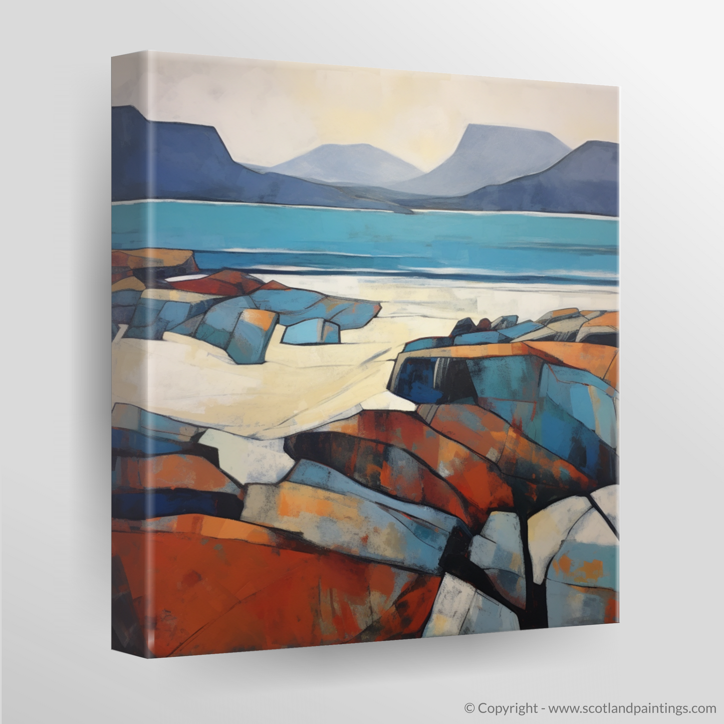 Canvas Print of Mellon Udrigle Beach, Wester Ross