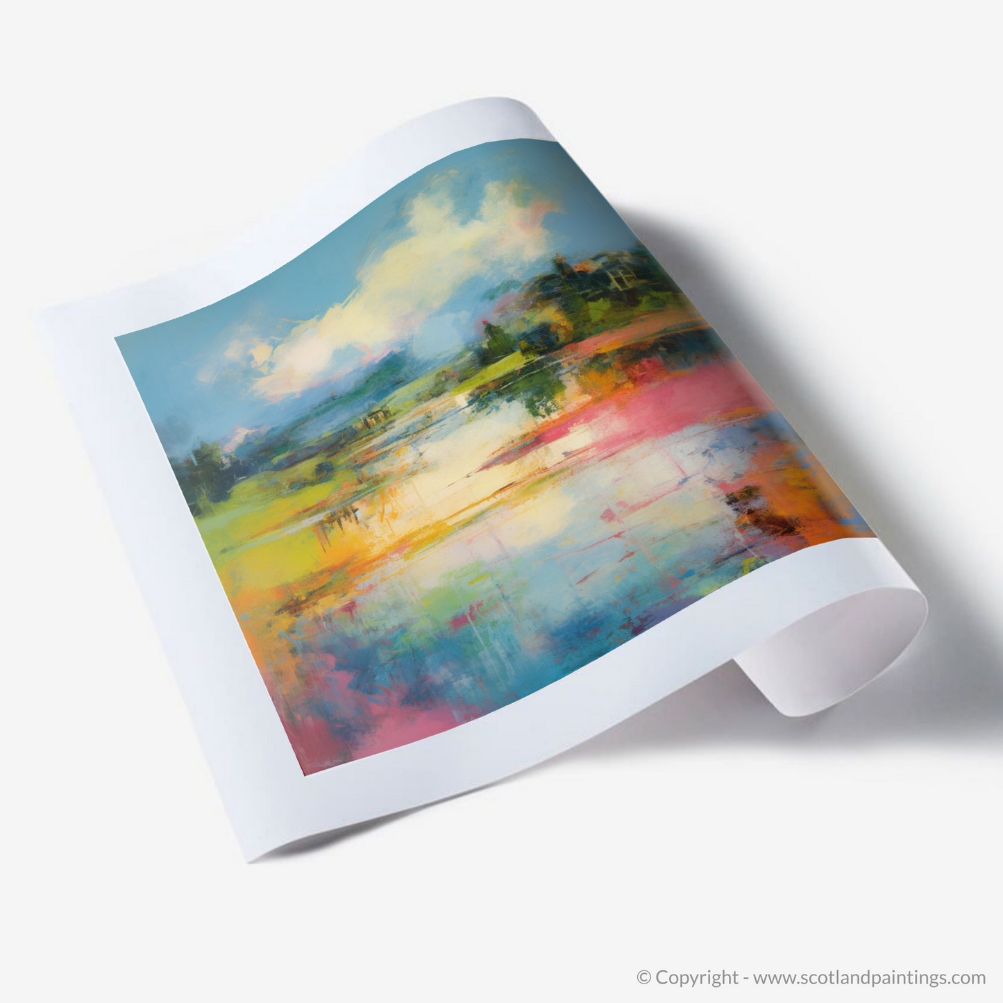Art Print of River Ness, Inverness in summer