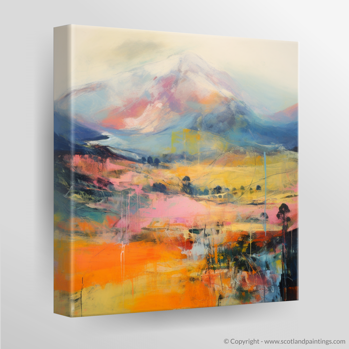 Canvas Print of Ben Lawers, Perth and Kinross