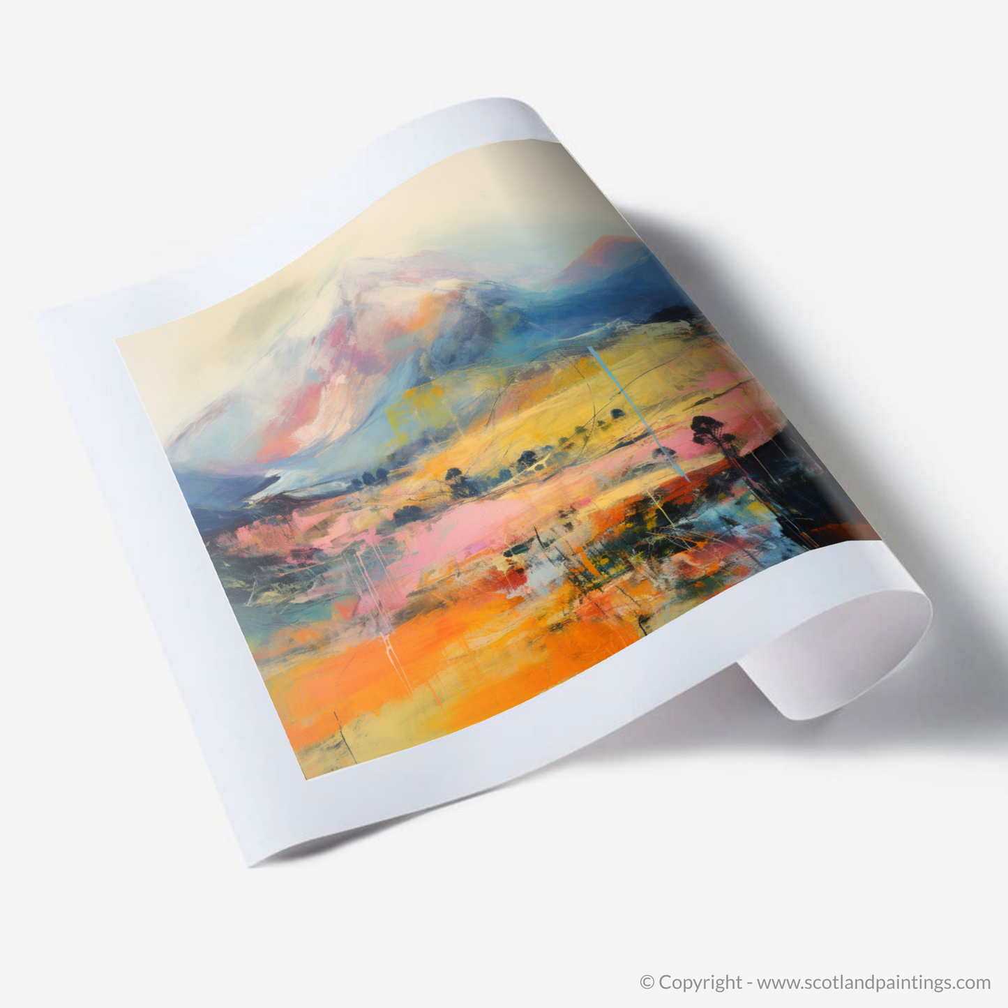 Art Print of Ben Lawers, Perth and Kinross