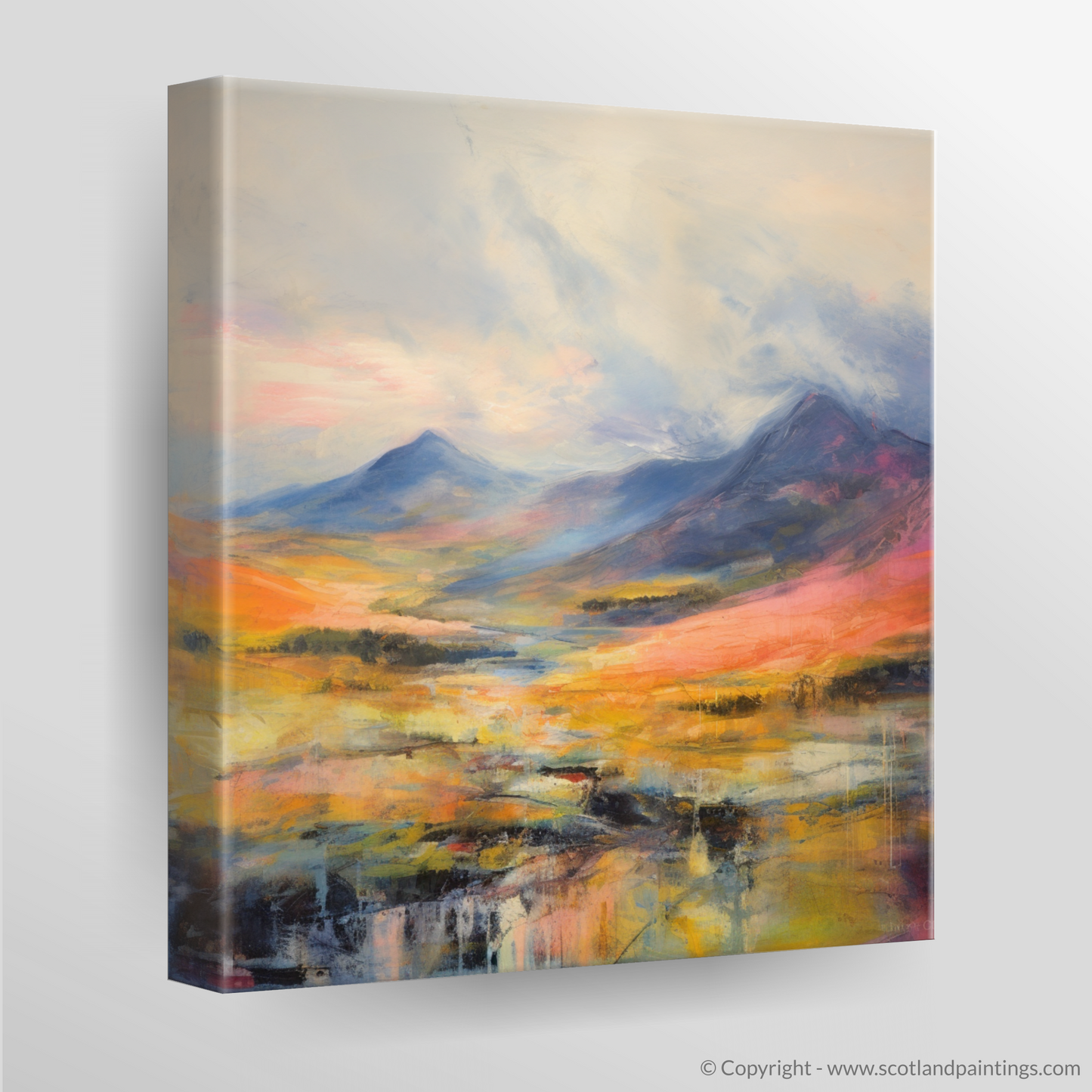 Canvas Print of Ben Lawers, Perth and Kinross