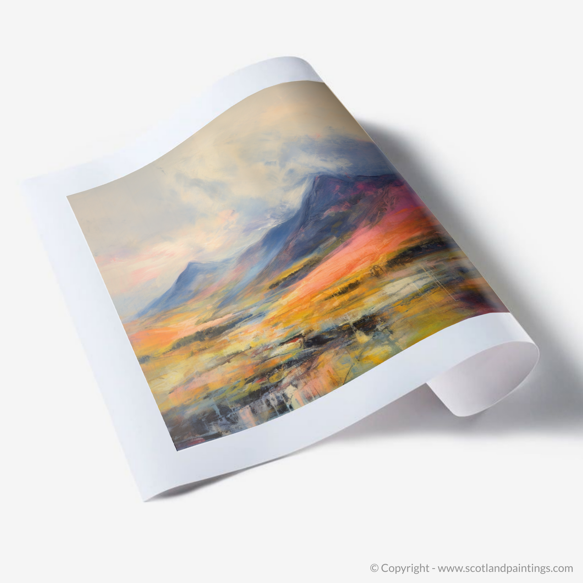 Art Print of Ben Lawers, Perth and Kinross