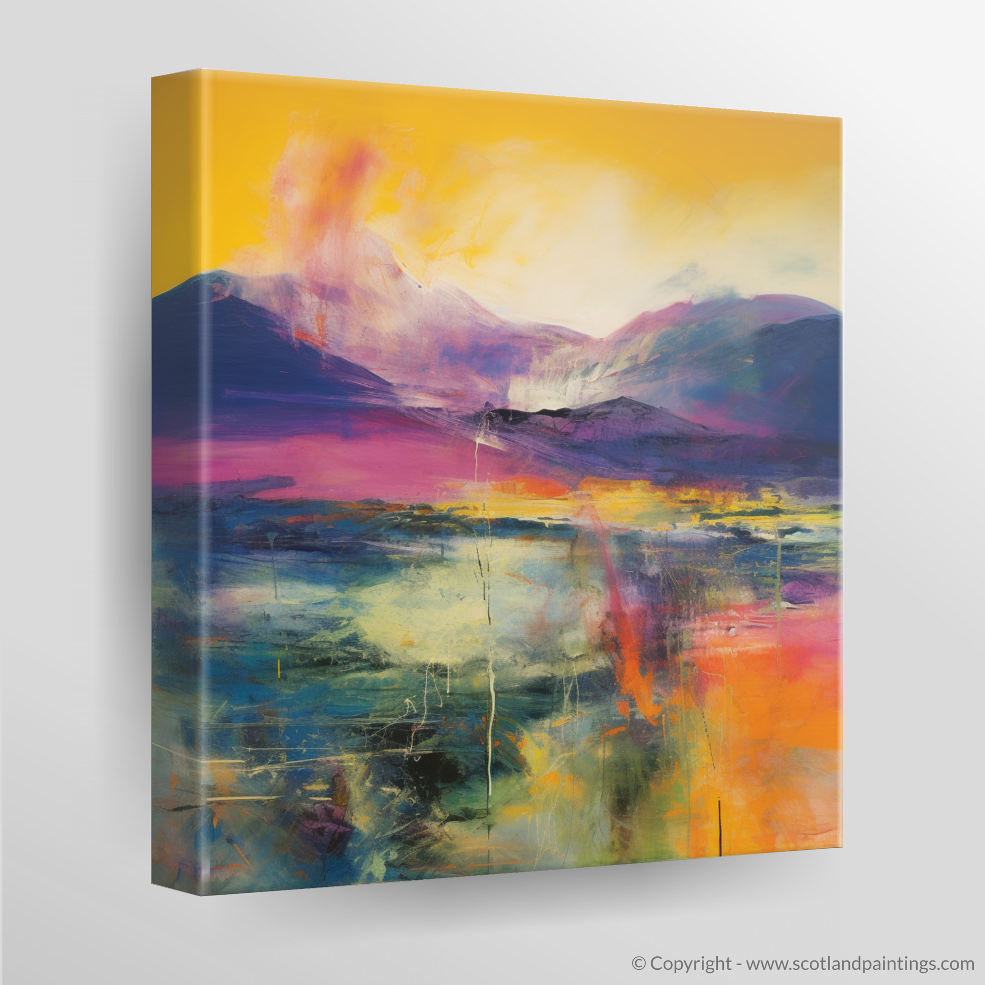 Canvas Print of Ben Lawers, Perth and Kinross