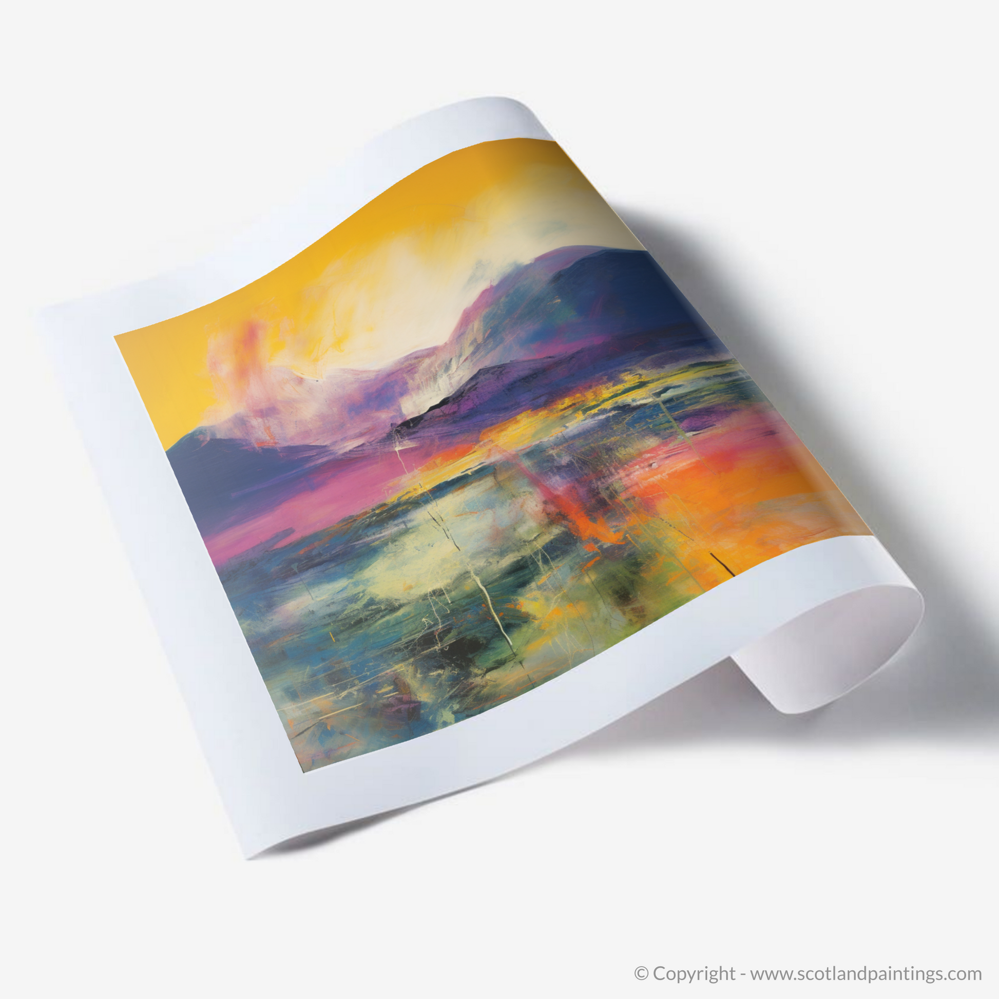 Art Print of Ben Lawers, Perth and Kinross