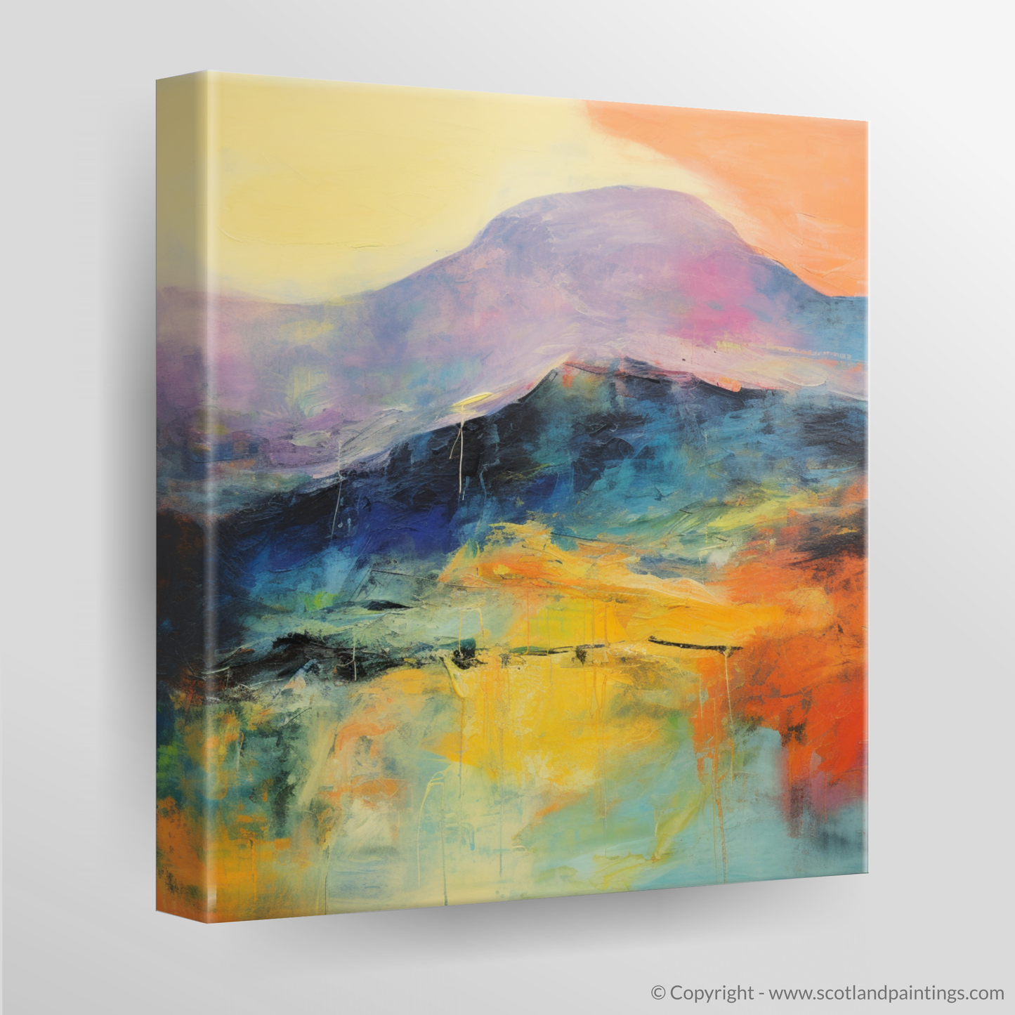 Canvas Print of Ben Lawers, Perth and Kinross