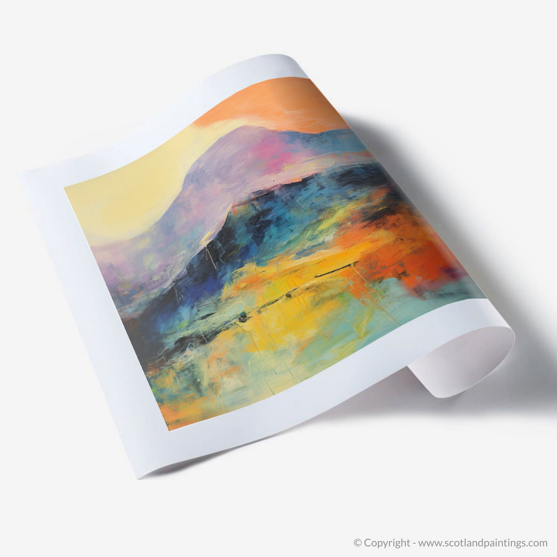 Art Print of Ben Lawers, Perth and Kinross