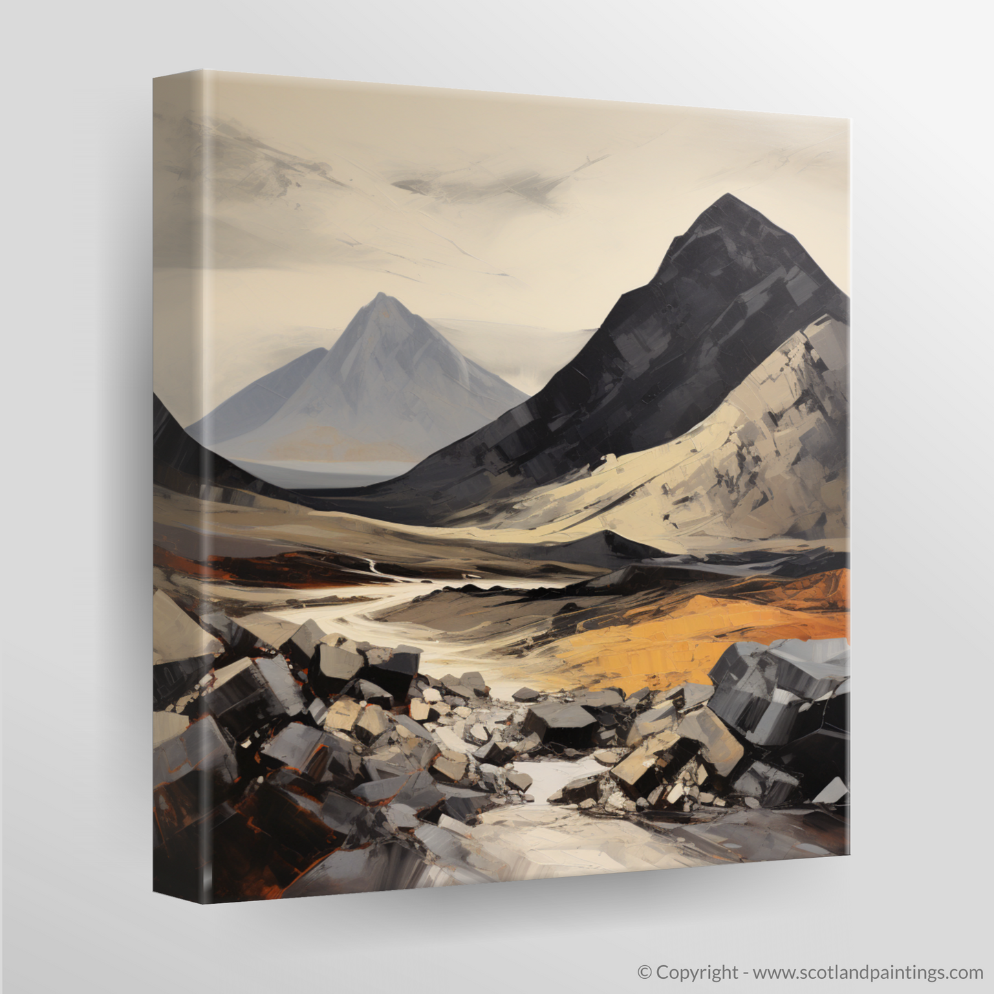 Canvas Print of Sgurr Dearg, Highlands