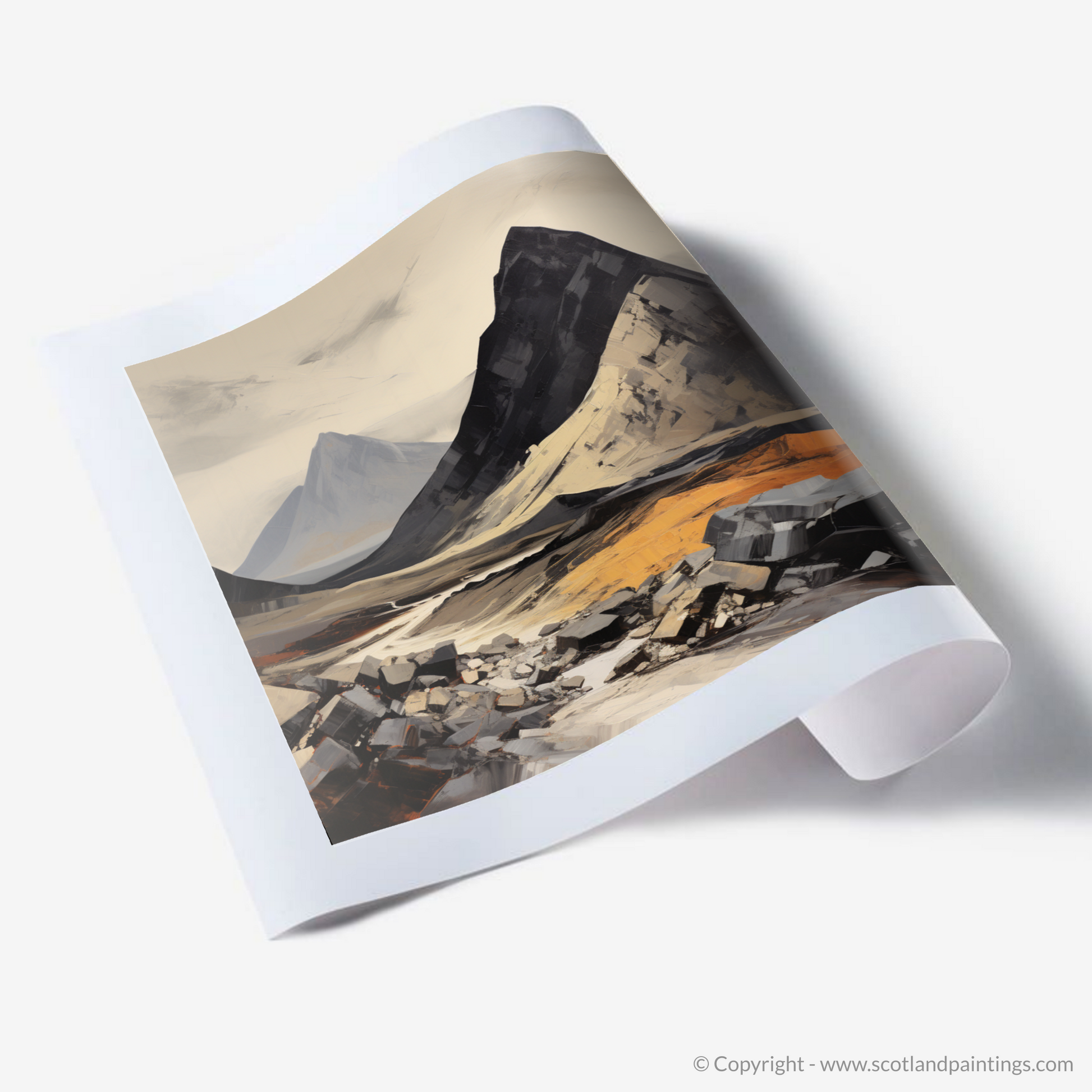 Art Print of Sgurr Dearg, Highlands