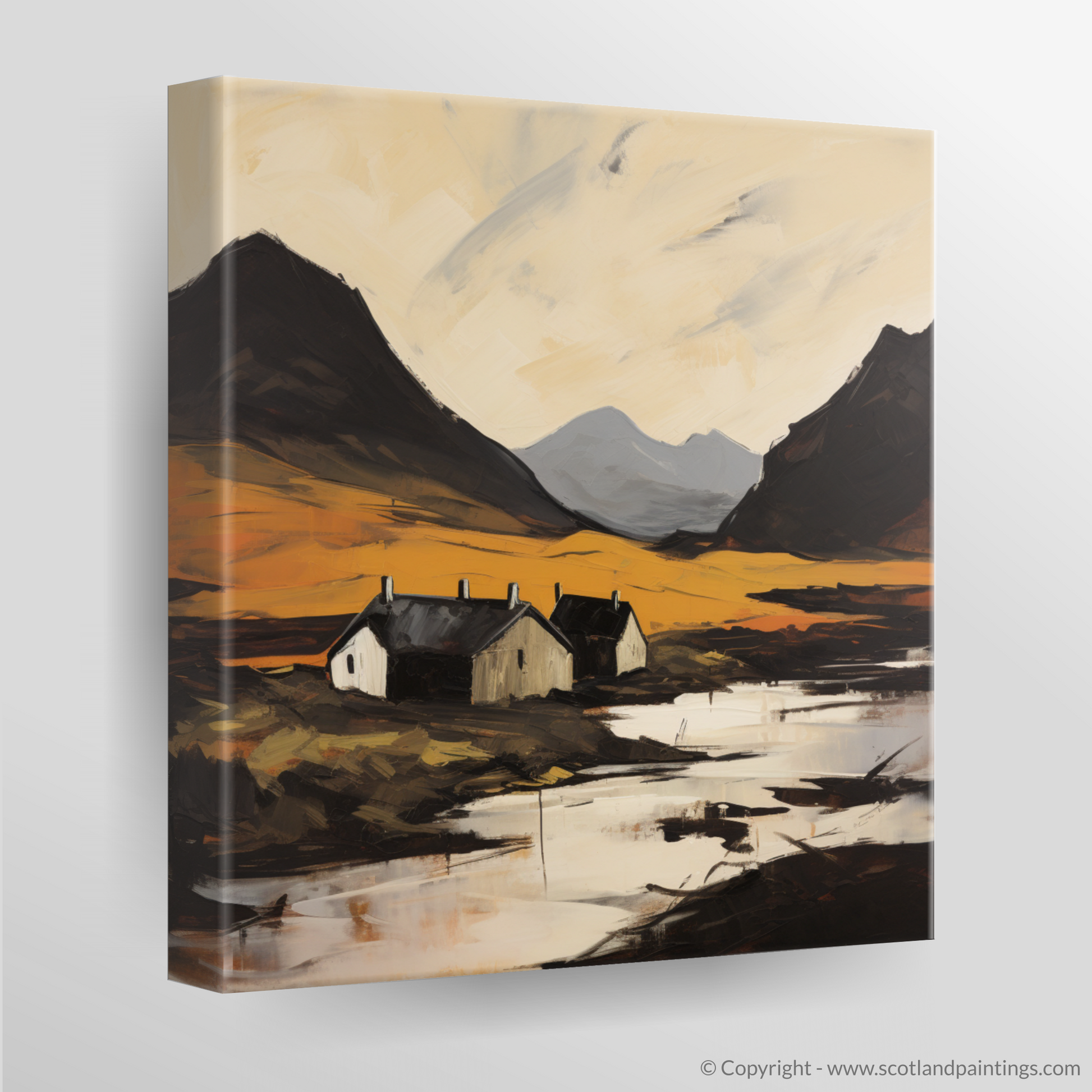 Canvas Print of Creag Leacach