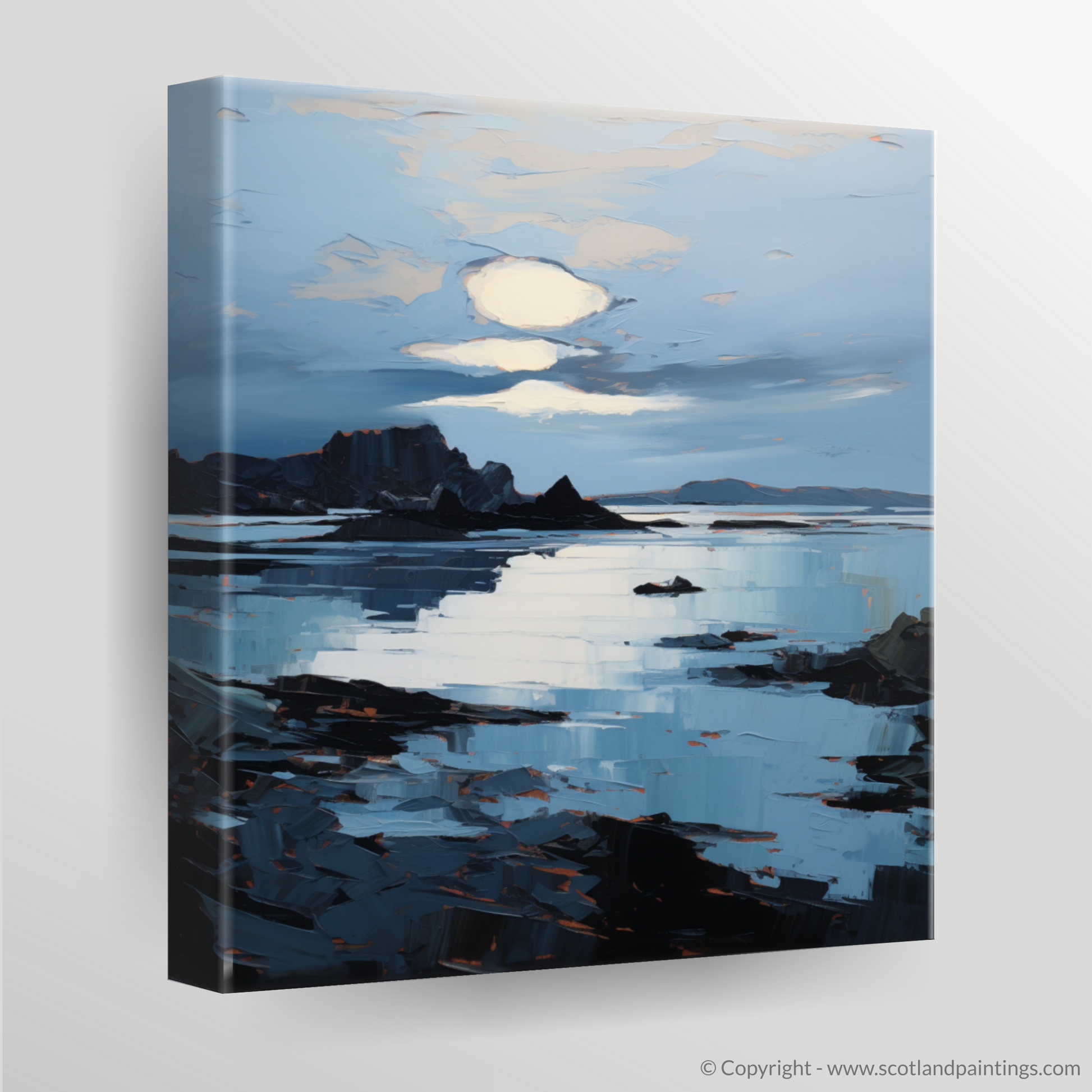 Canvas Print of Balnakeil Bay at dusk