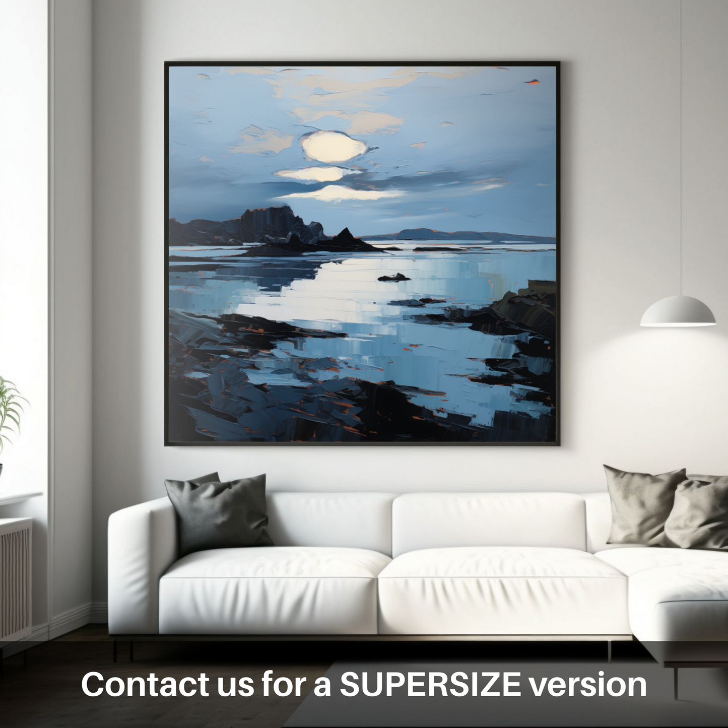 Huge supersize print of Balnakeil Bay at dusk