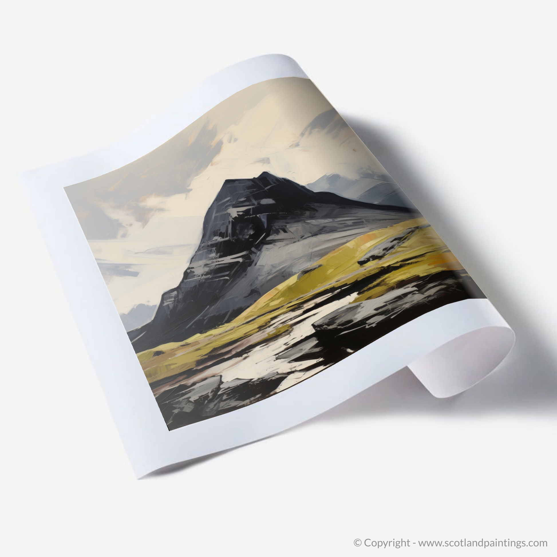 Art Print of Ben More Assynt, Sutherland