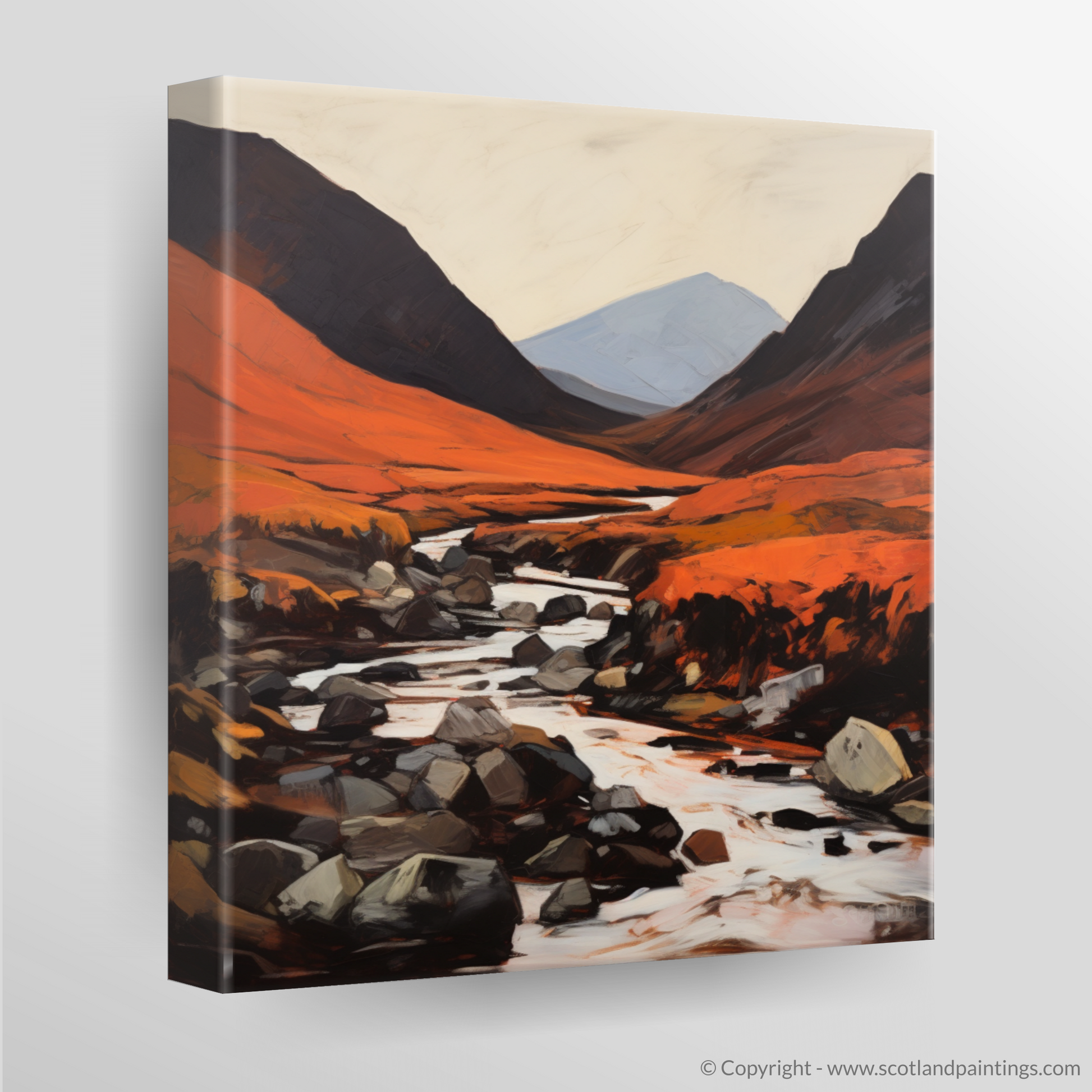 Canvas Print of Glen Rosa, Isle of Arran