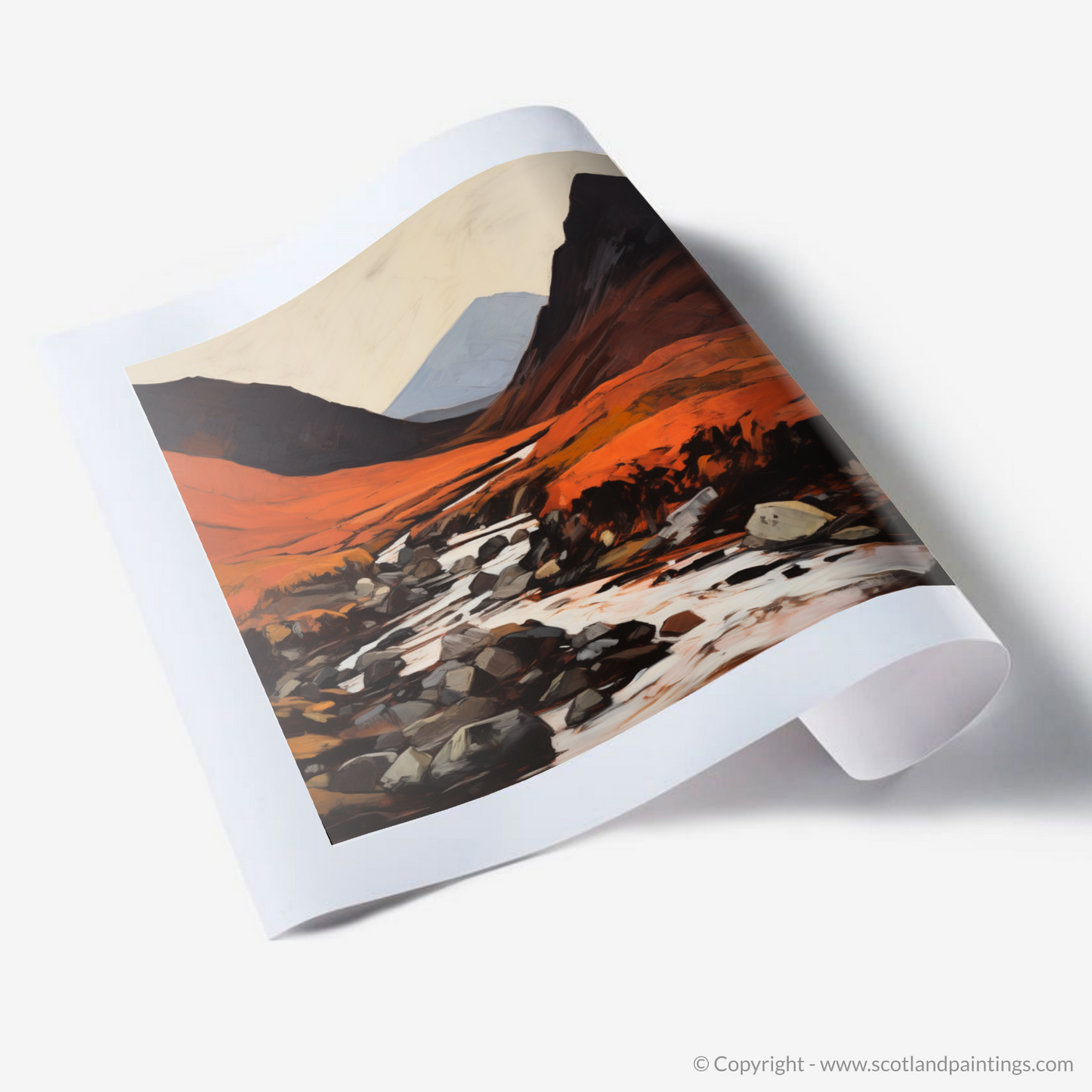 Art Print of Glen Rosa, Isle of Arran