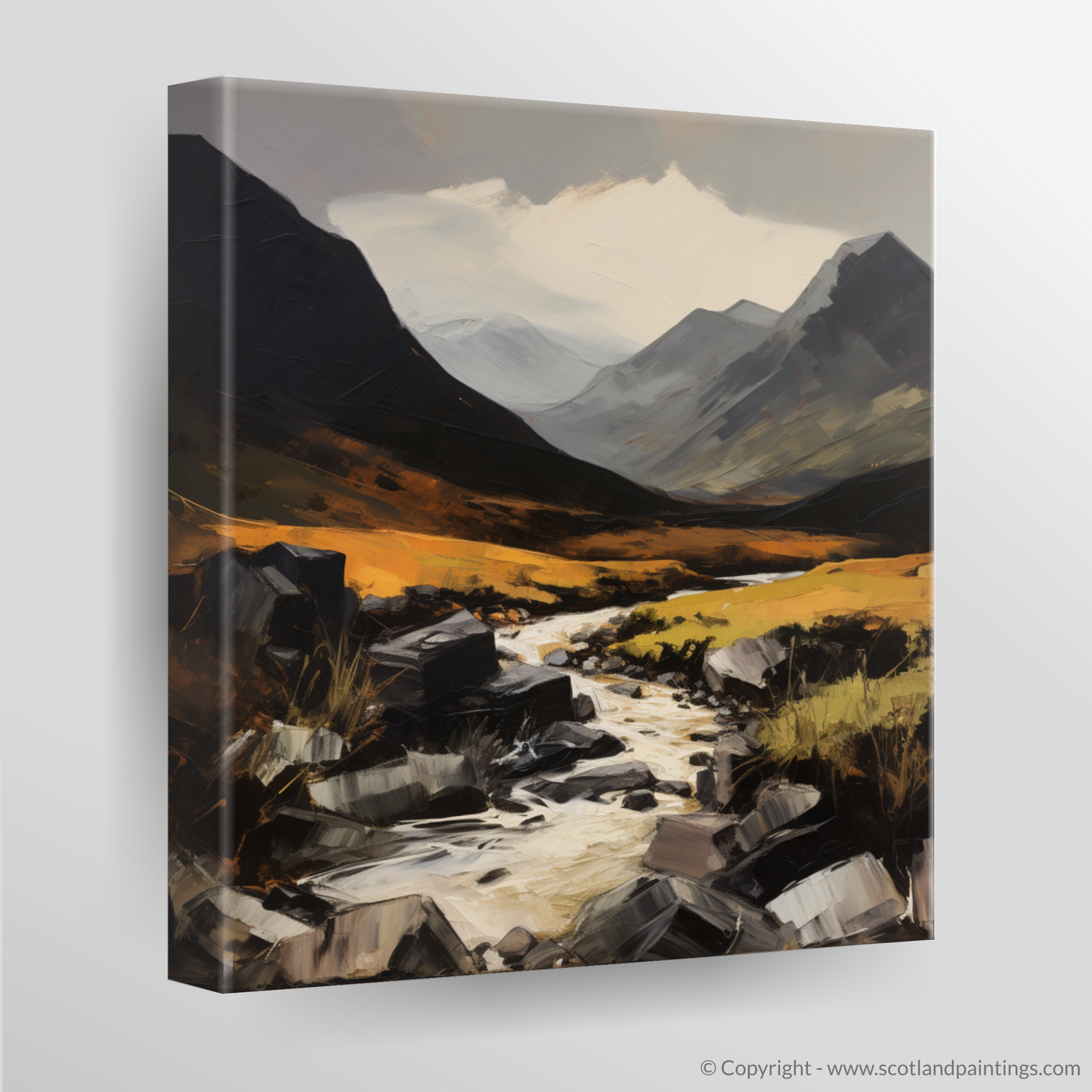 Canvas Print of Glen Rosa, Isle of Arran