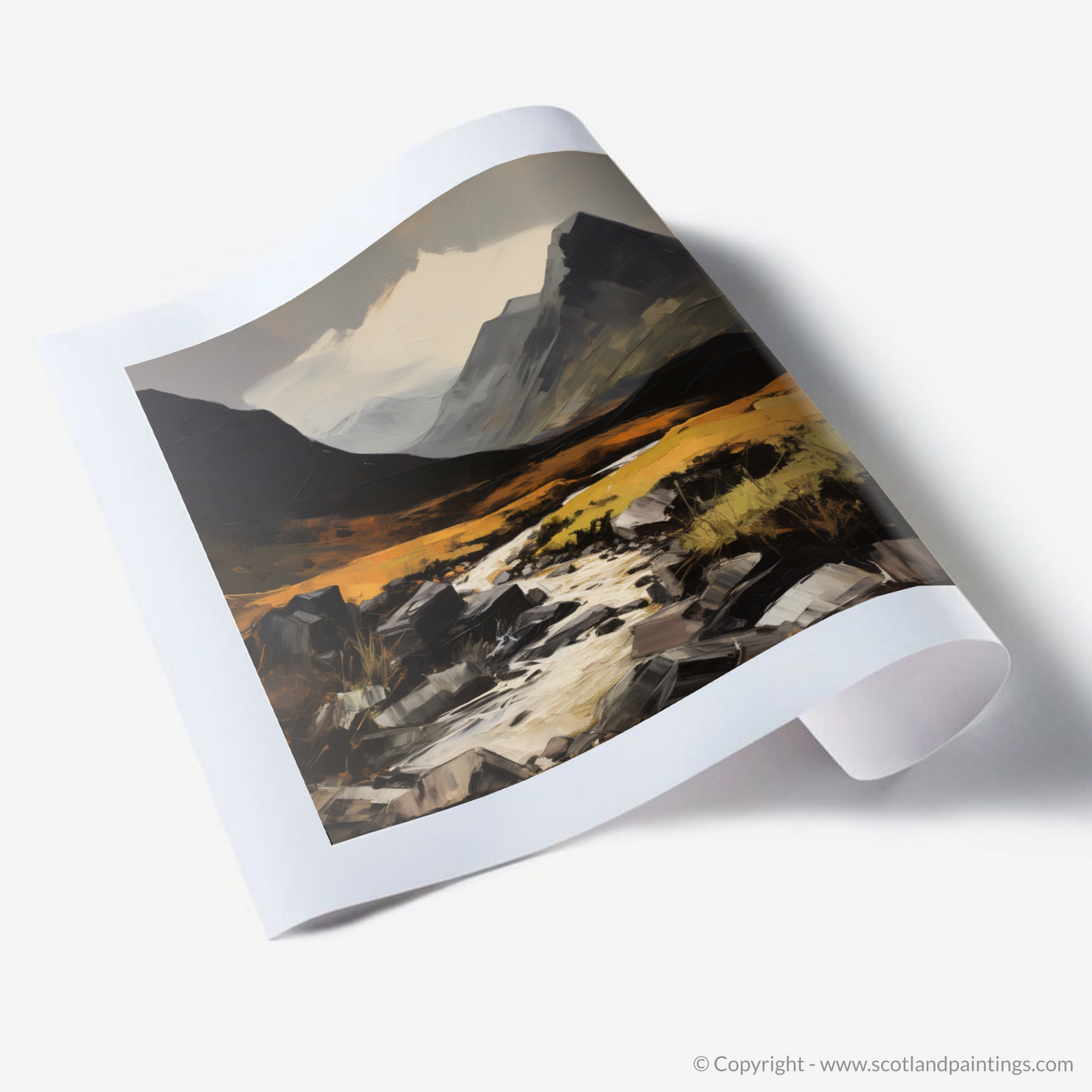 Art Print of Glen Rosa, Isle of Arran