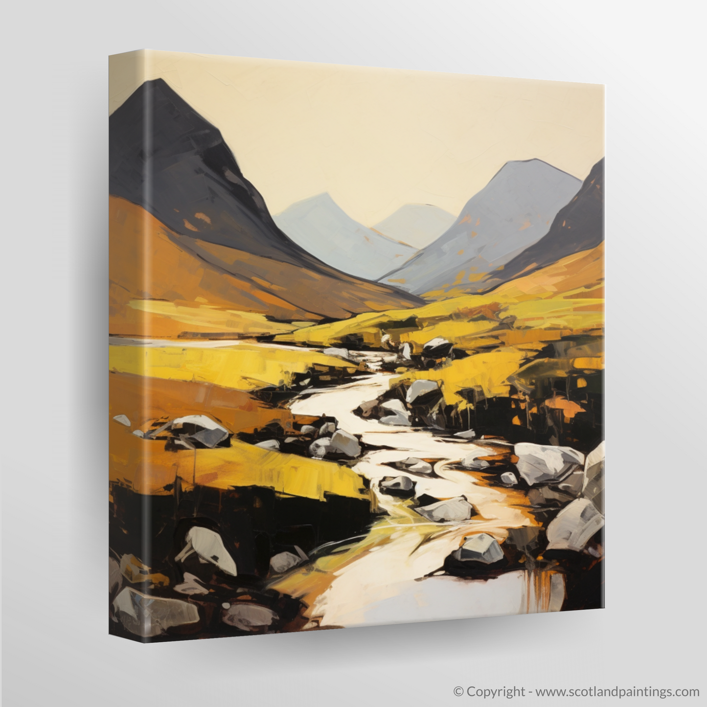 Canvas Print of Glen Rosa, Isle of Arran