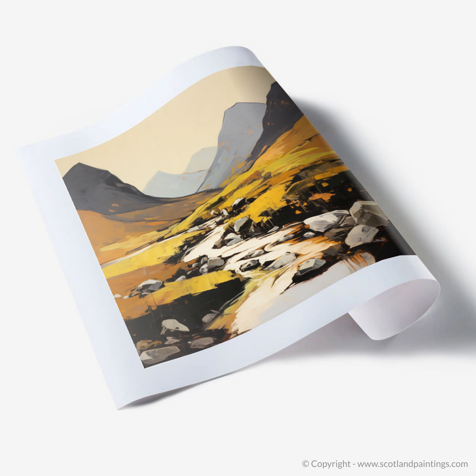 Art Print of Glen Rosa, Isle of Arran