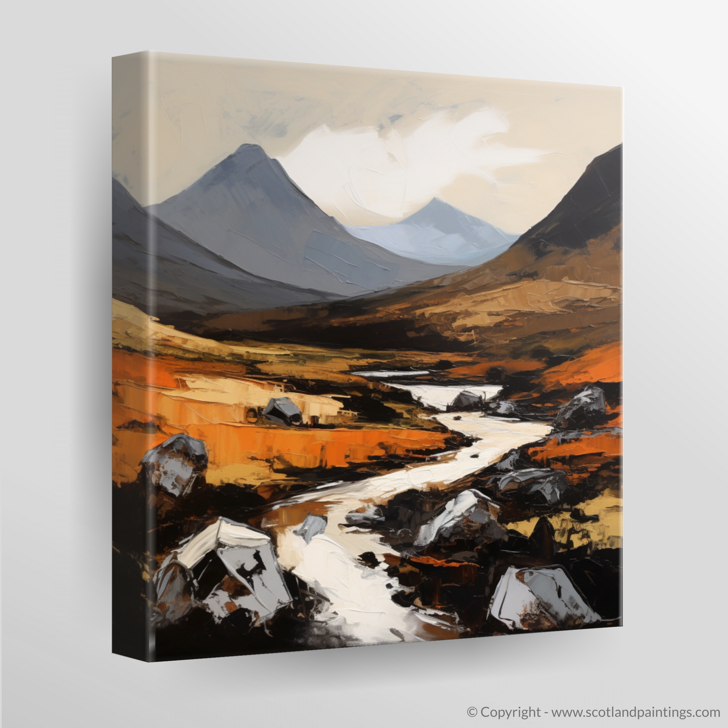 Canvas Print of Glen Rosa, Isle of Arran