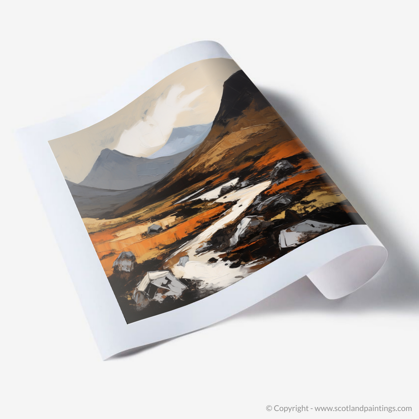 Art Print of Glen Rosa, Isle of Arran