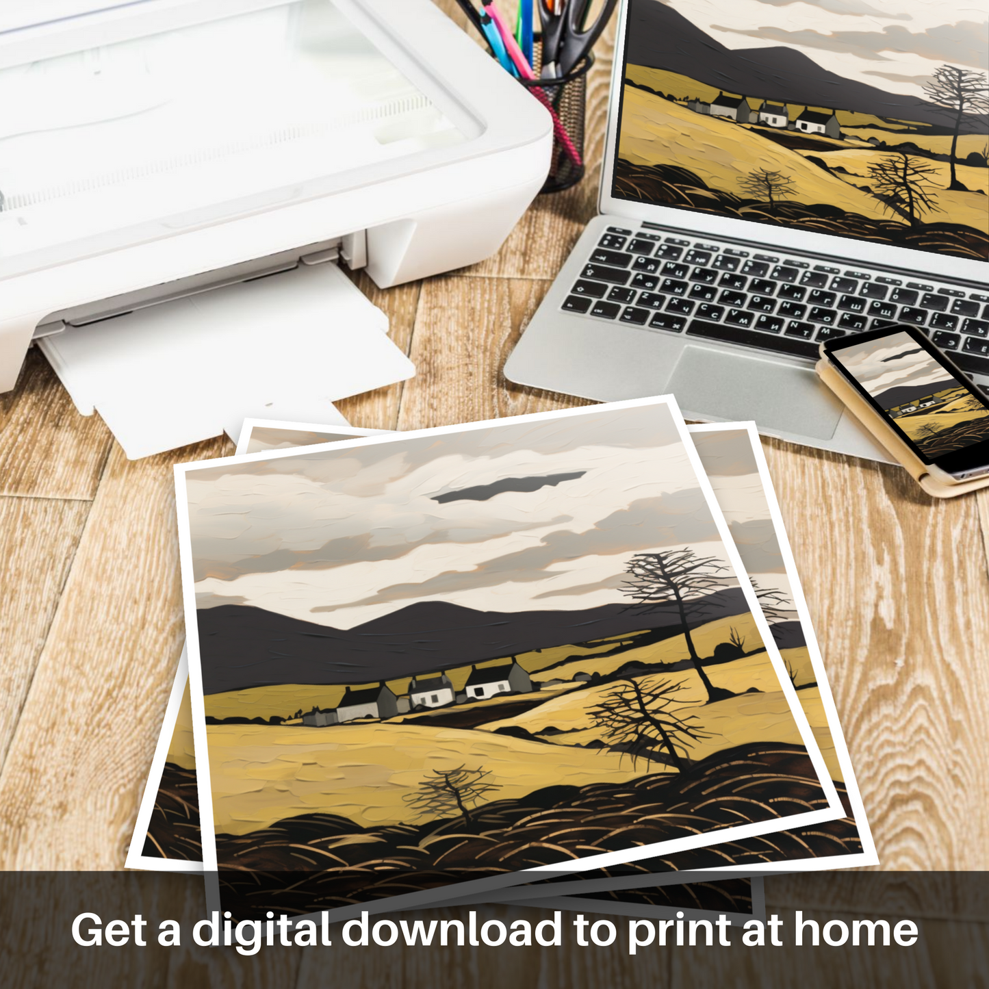 Downloadable and printable picture of Glenlivet, Moray