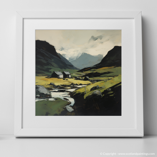 Art Print of Càrn an Tuirc with a white frame