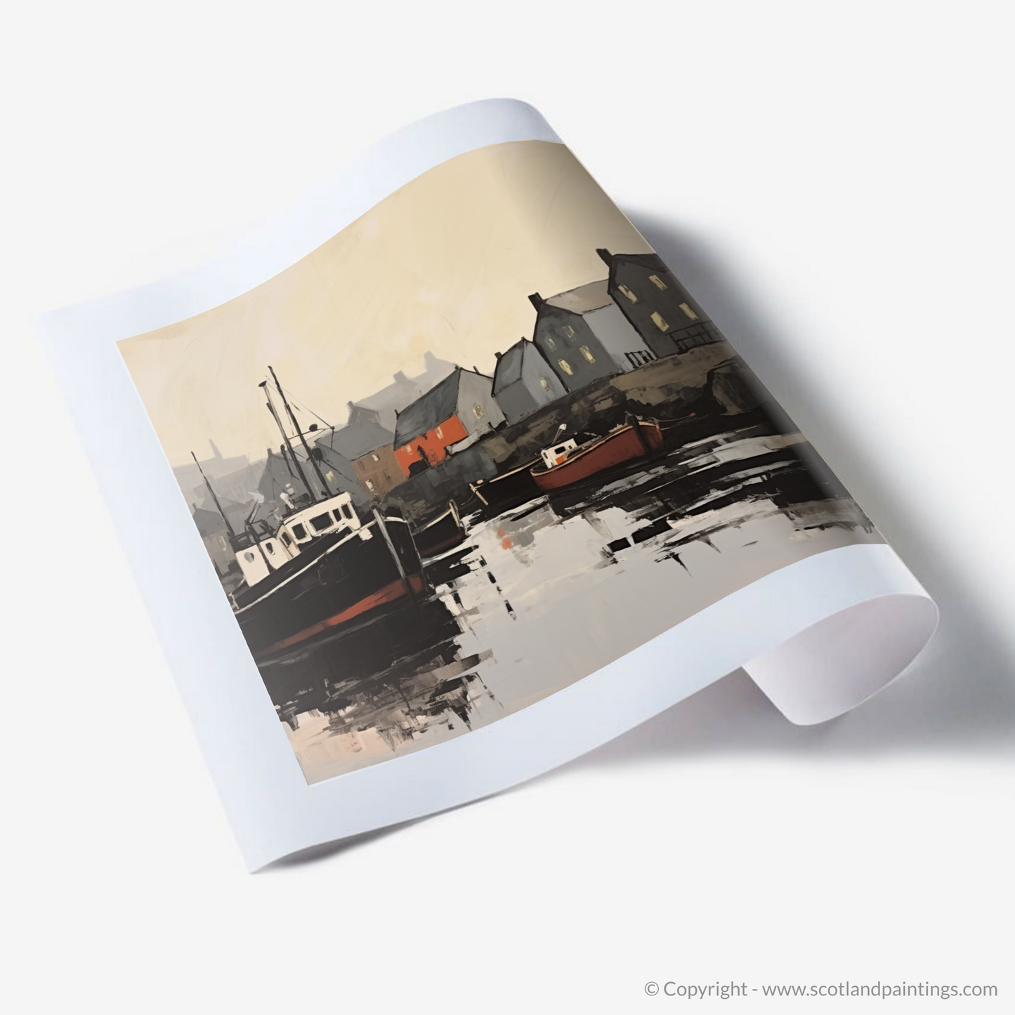 Art Print of Stornoway Harbour