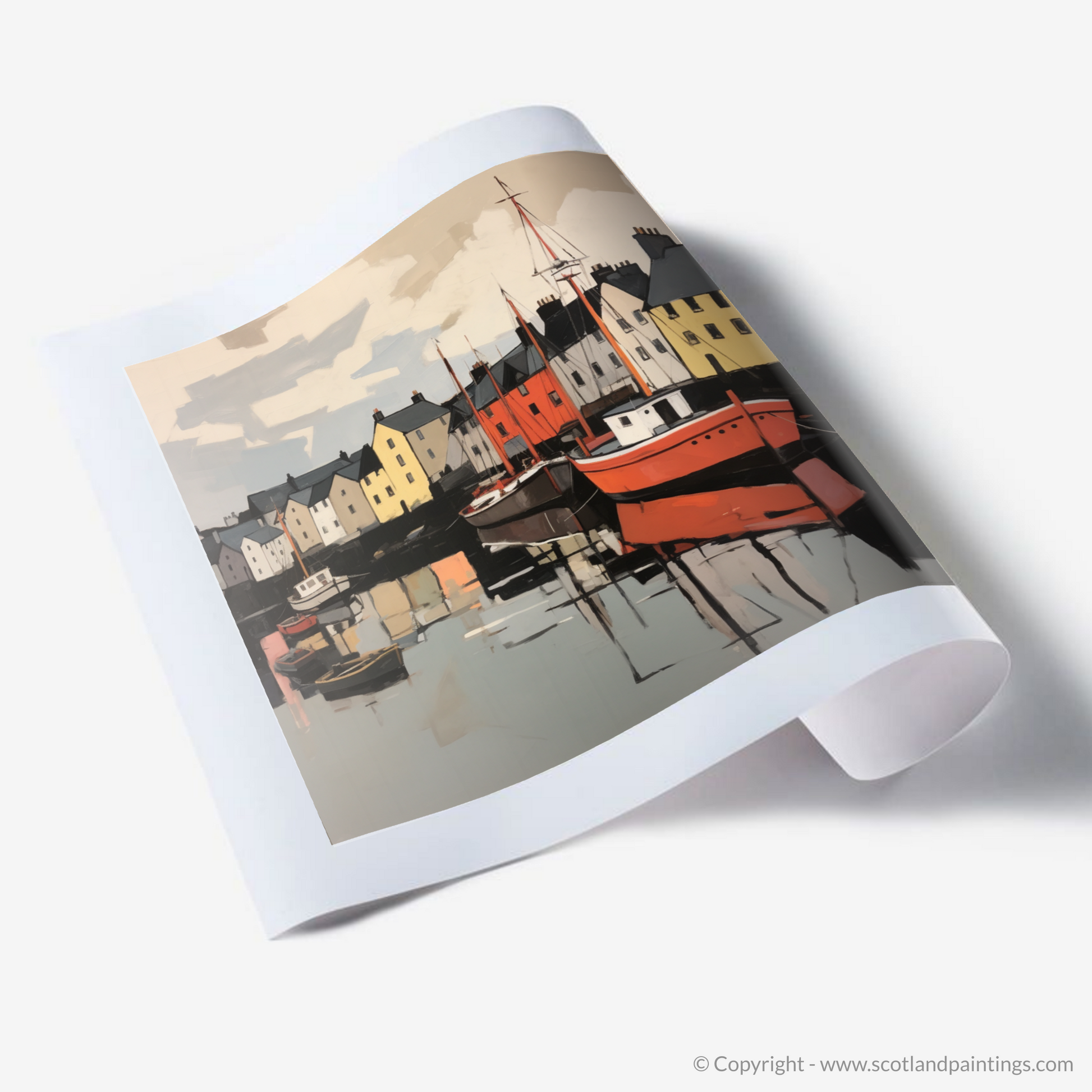 Art Print of Stornoway Harbour