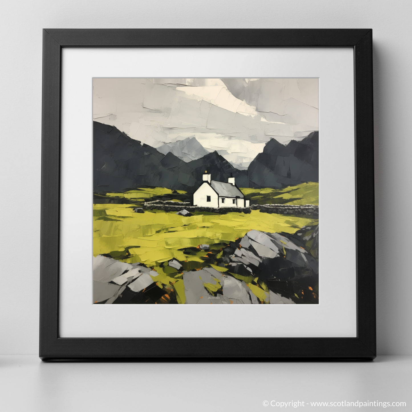 Painting and Art Print of Ben Vane. Majestic Wilderness: An Expressionist Ode to Ben Vane.