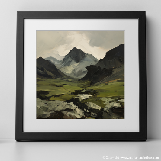 Art Print of Ben Vane with a black frame