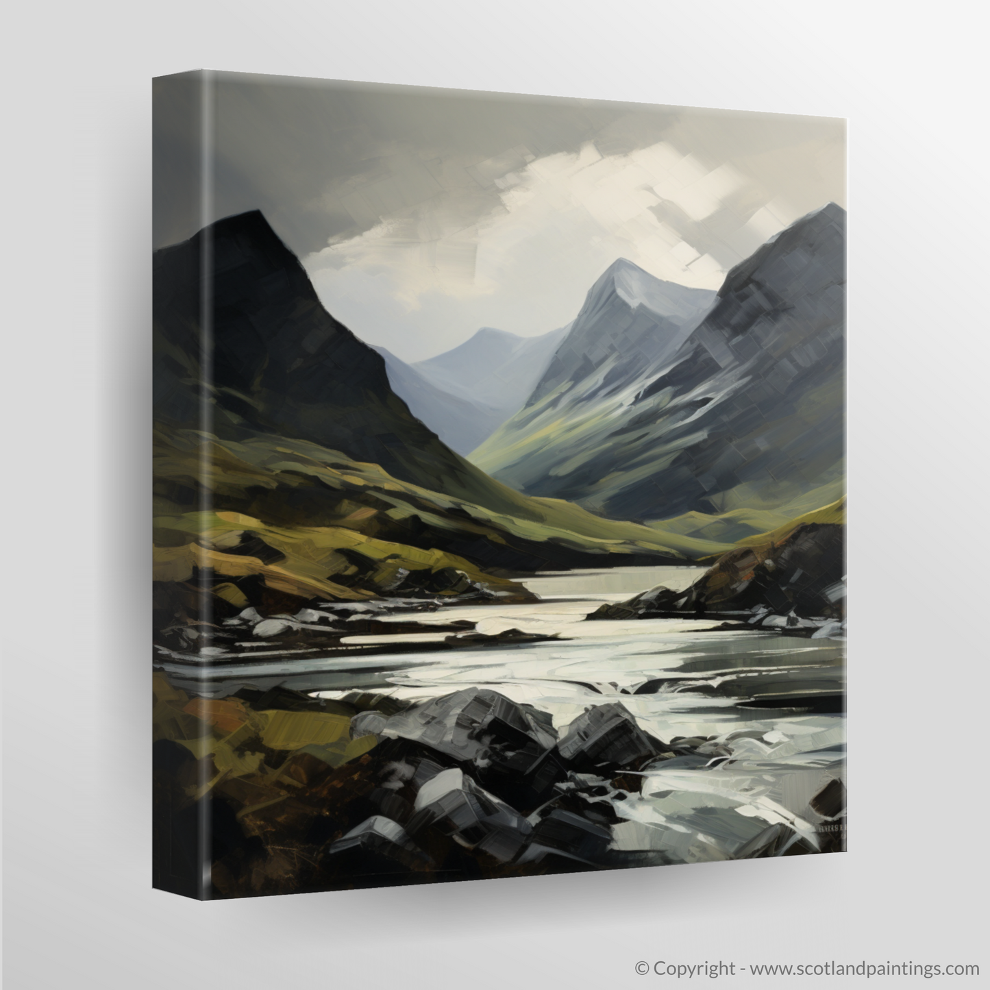 Canvas Print of Liathach, Wester Ross