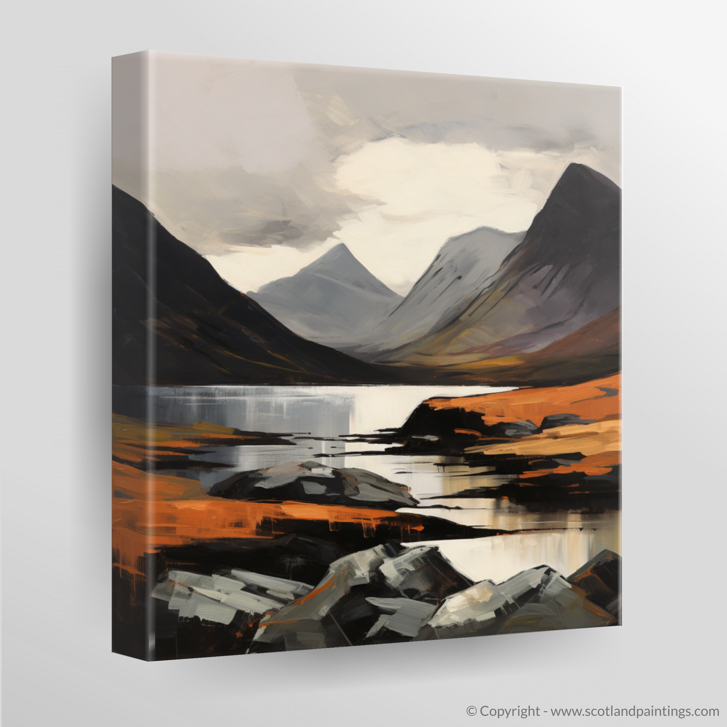 Canvas Print of Liathach, Wester Ross