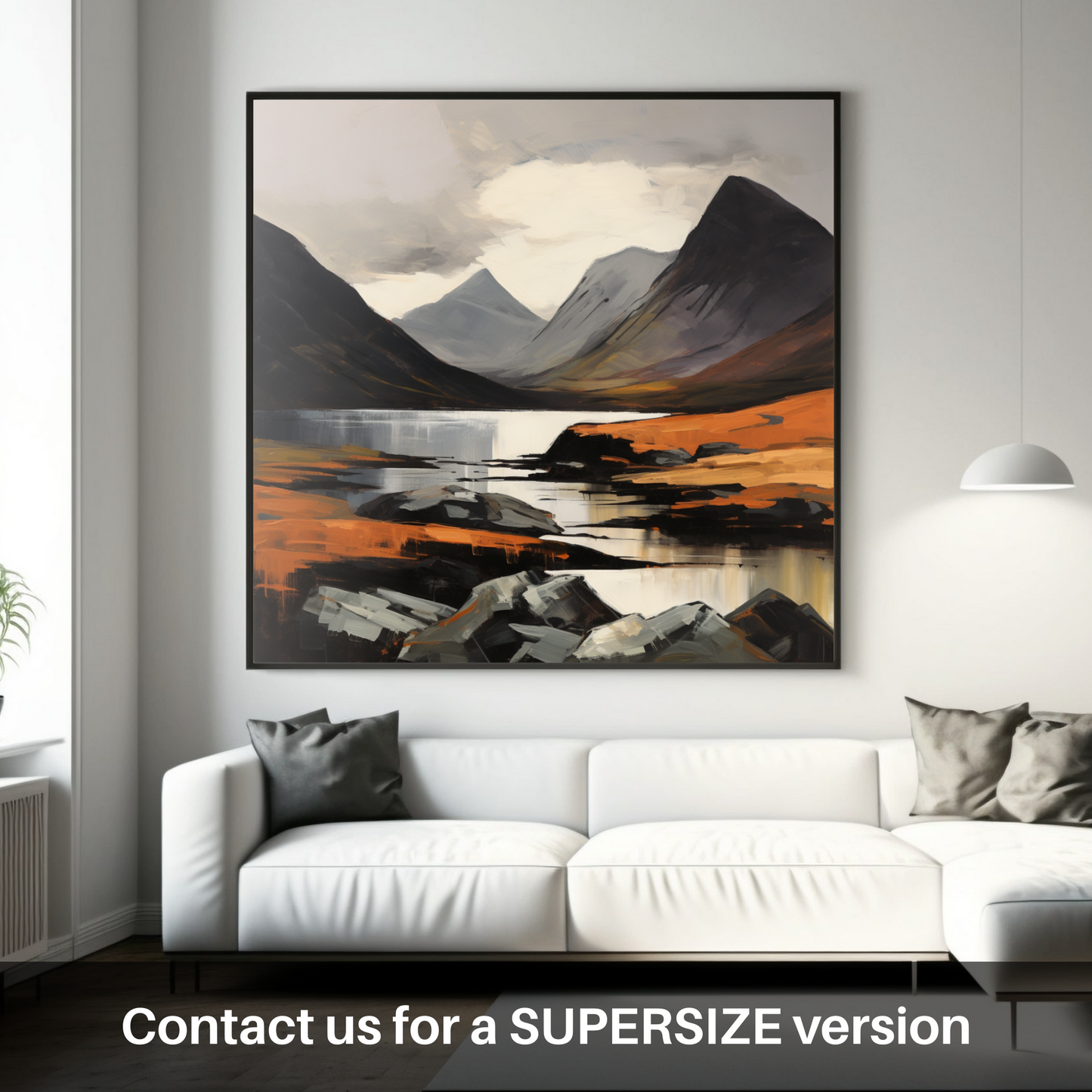 Huge supersize print of Liathach, Wester Ross