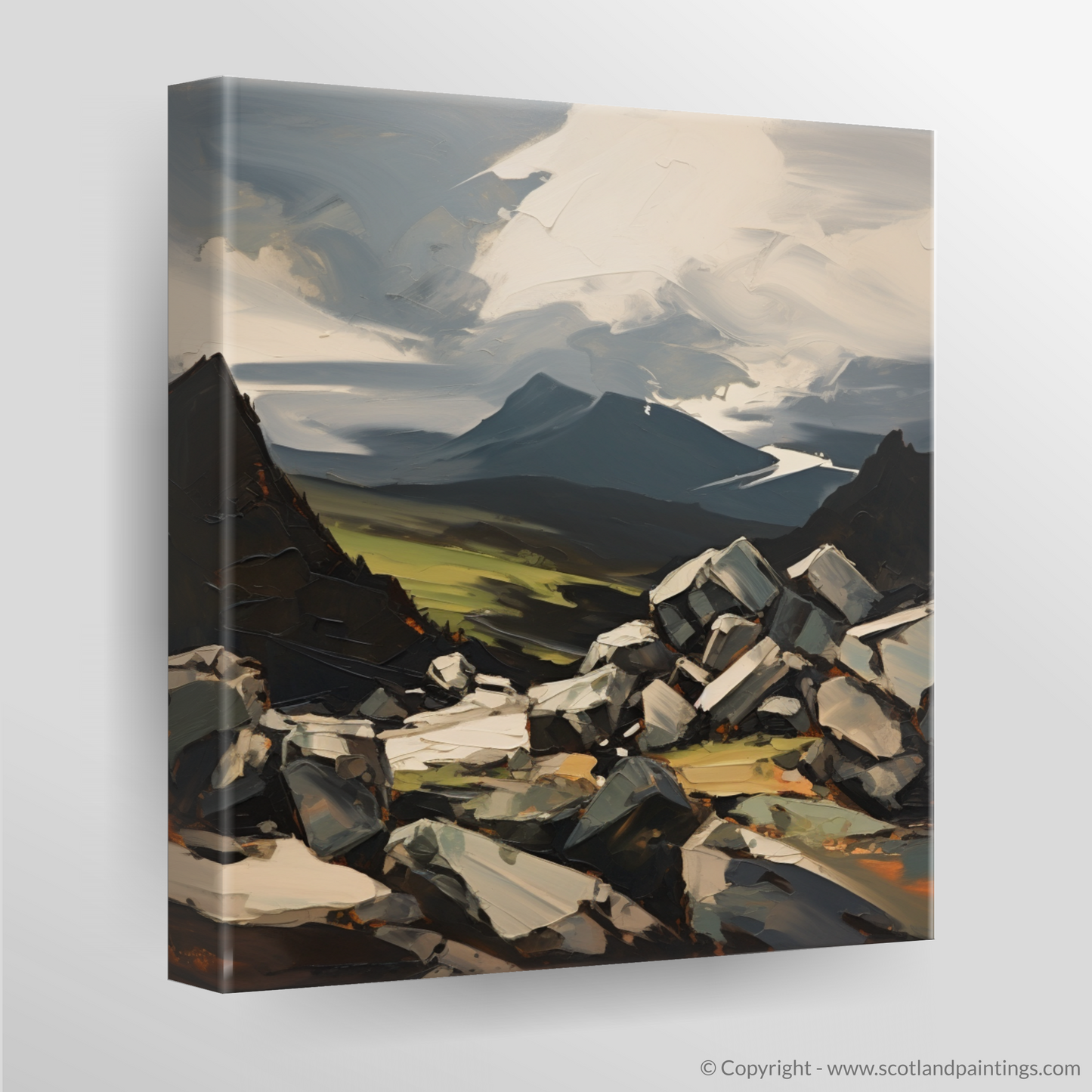 Canvas Print of Cairn Gorm