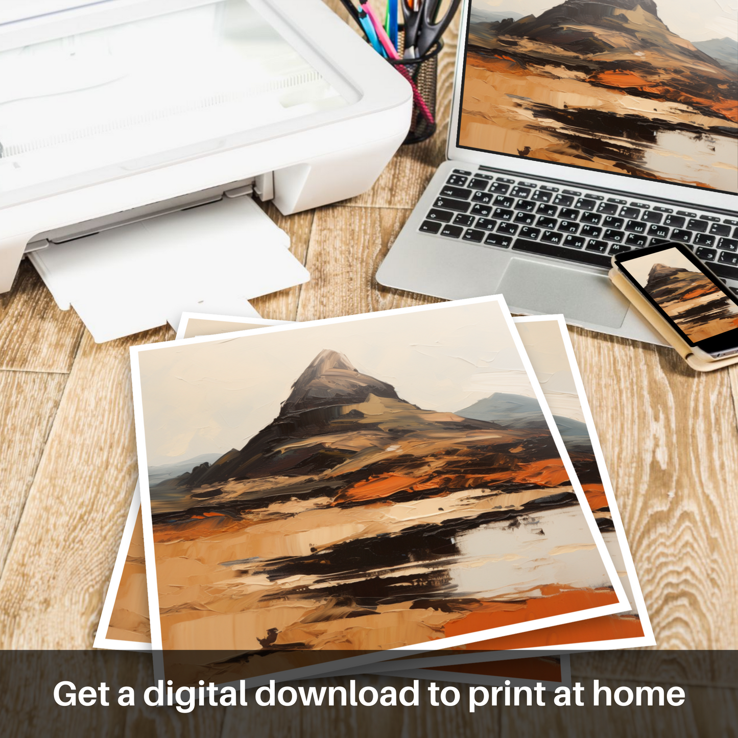 Downloadable and printable picture of Suilven, Sutherland