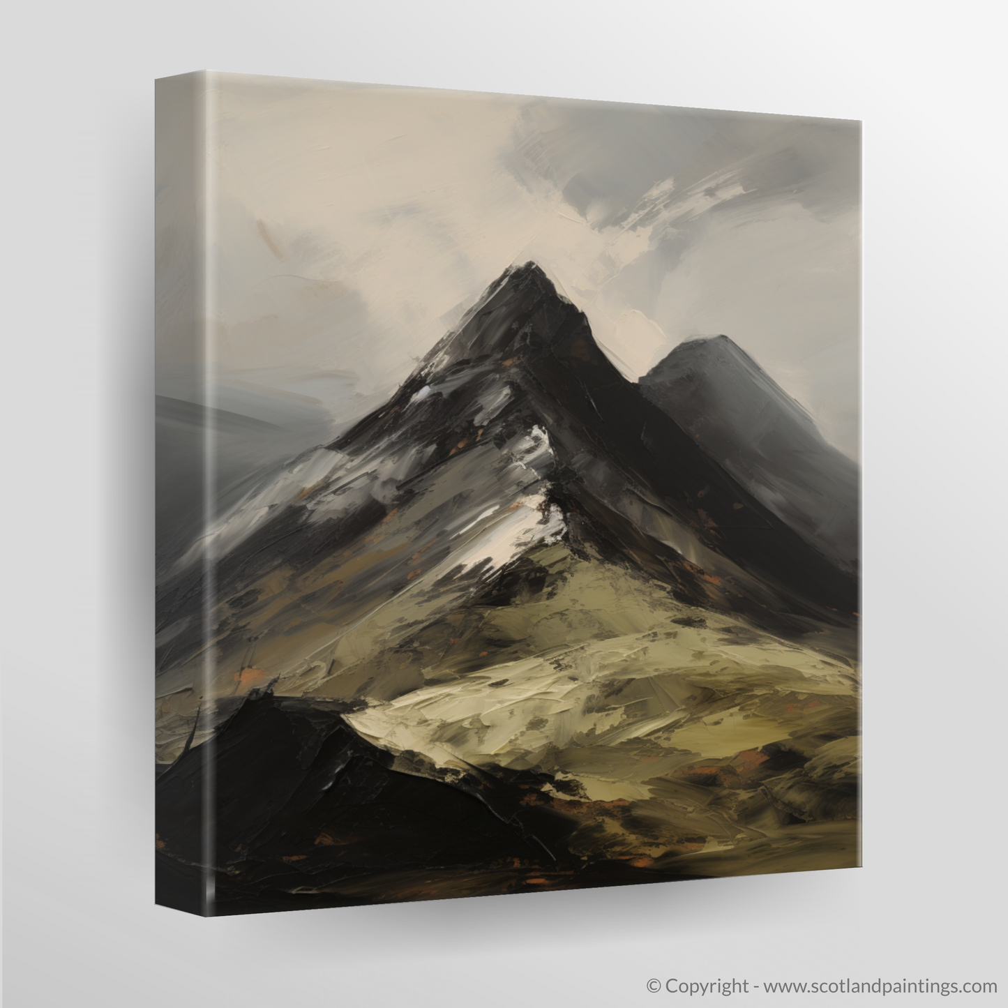 Canvas Print of Beinn Ìme