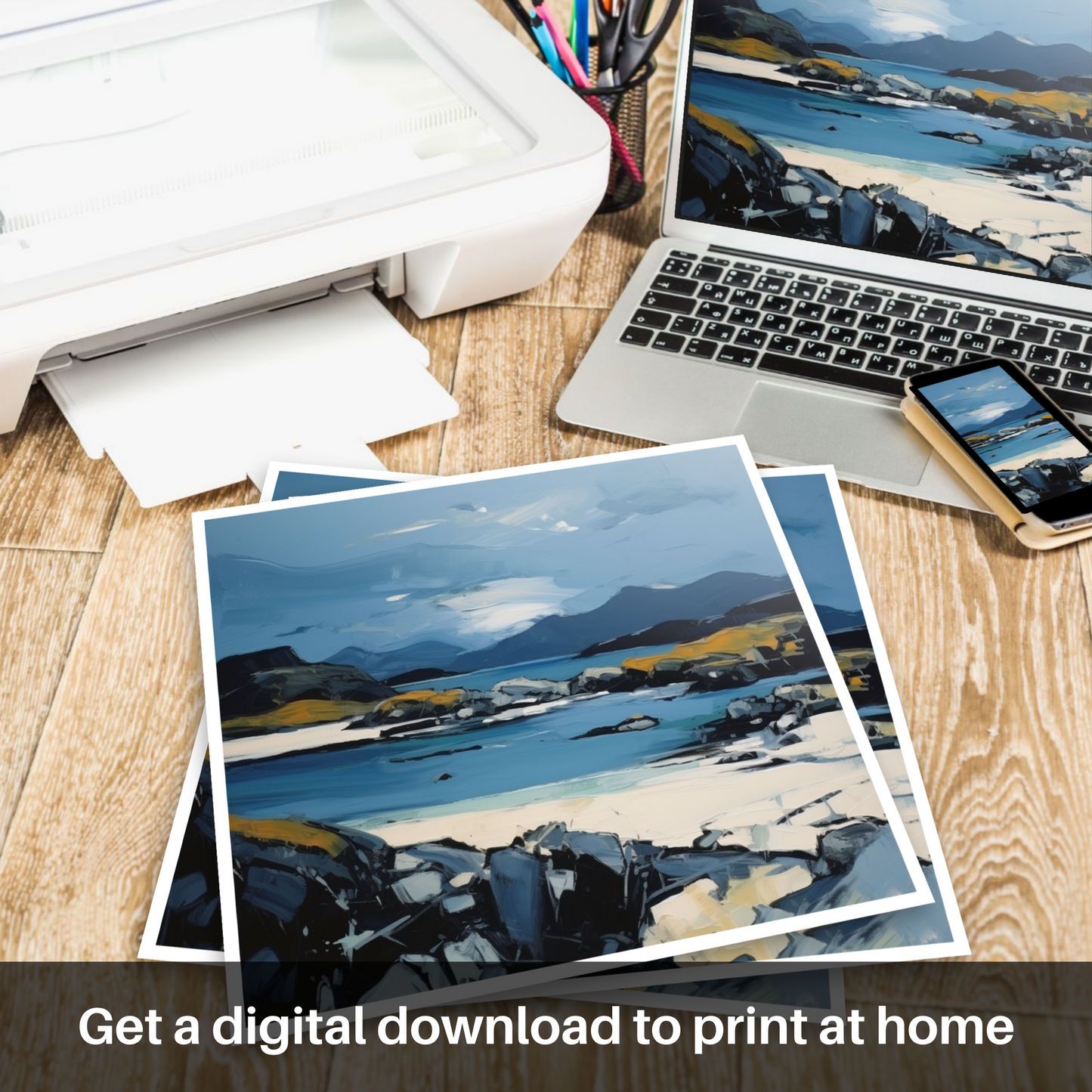 Downloadable and printable picture of Isle of Harris, Outer Hebrides