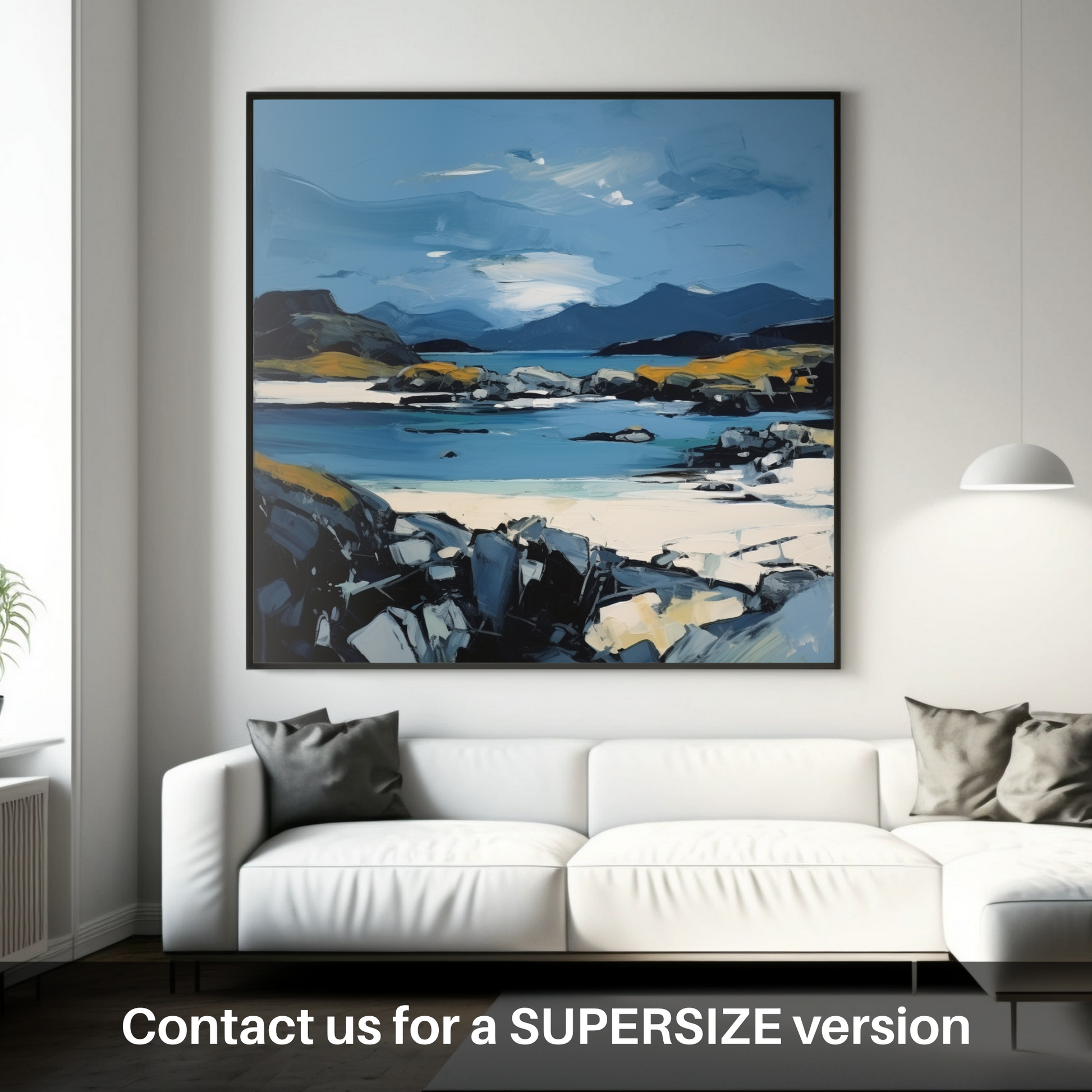 Huge supersize print of Isle of Harris, Outer Hebrides