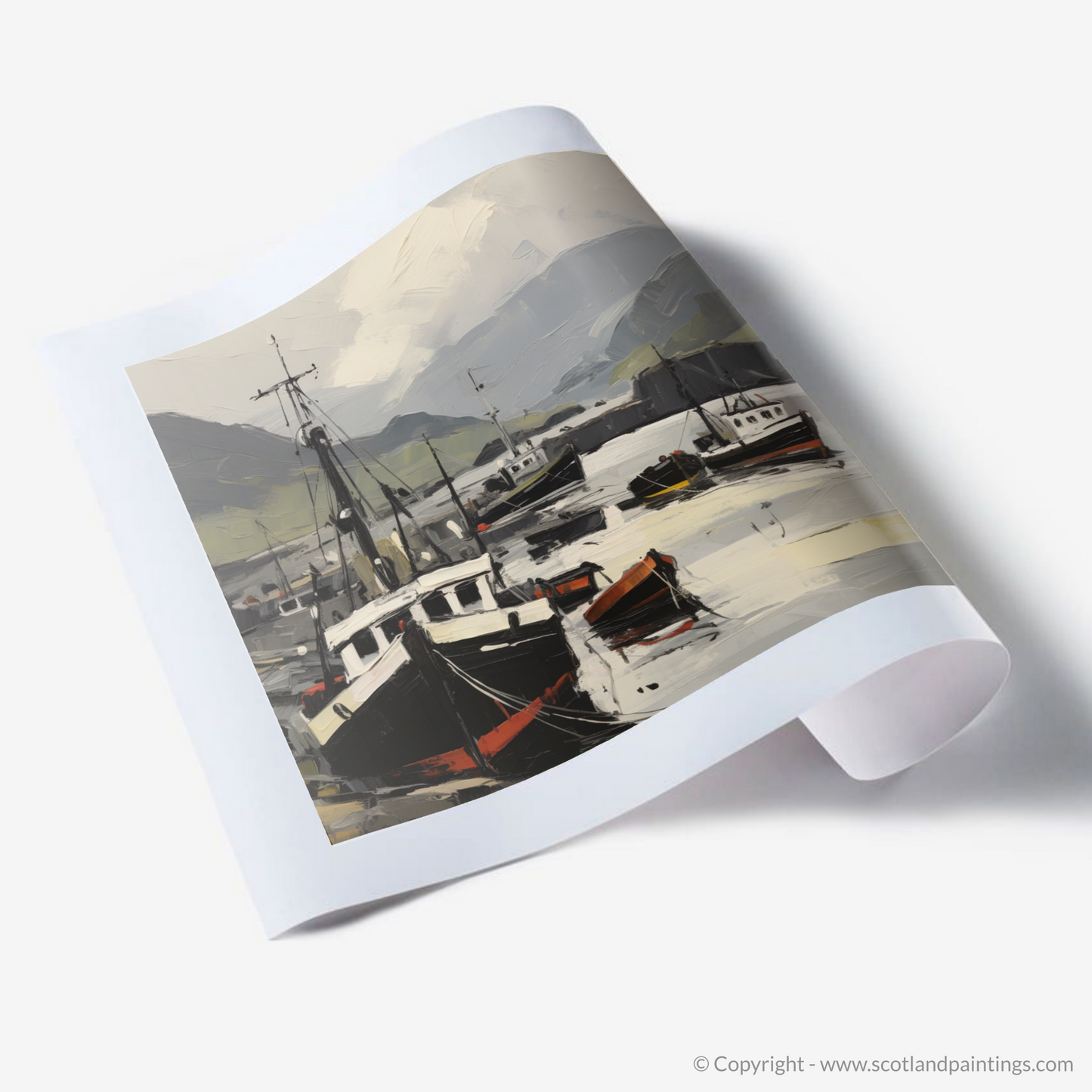 Art Print of Ullapool Harbour