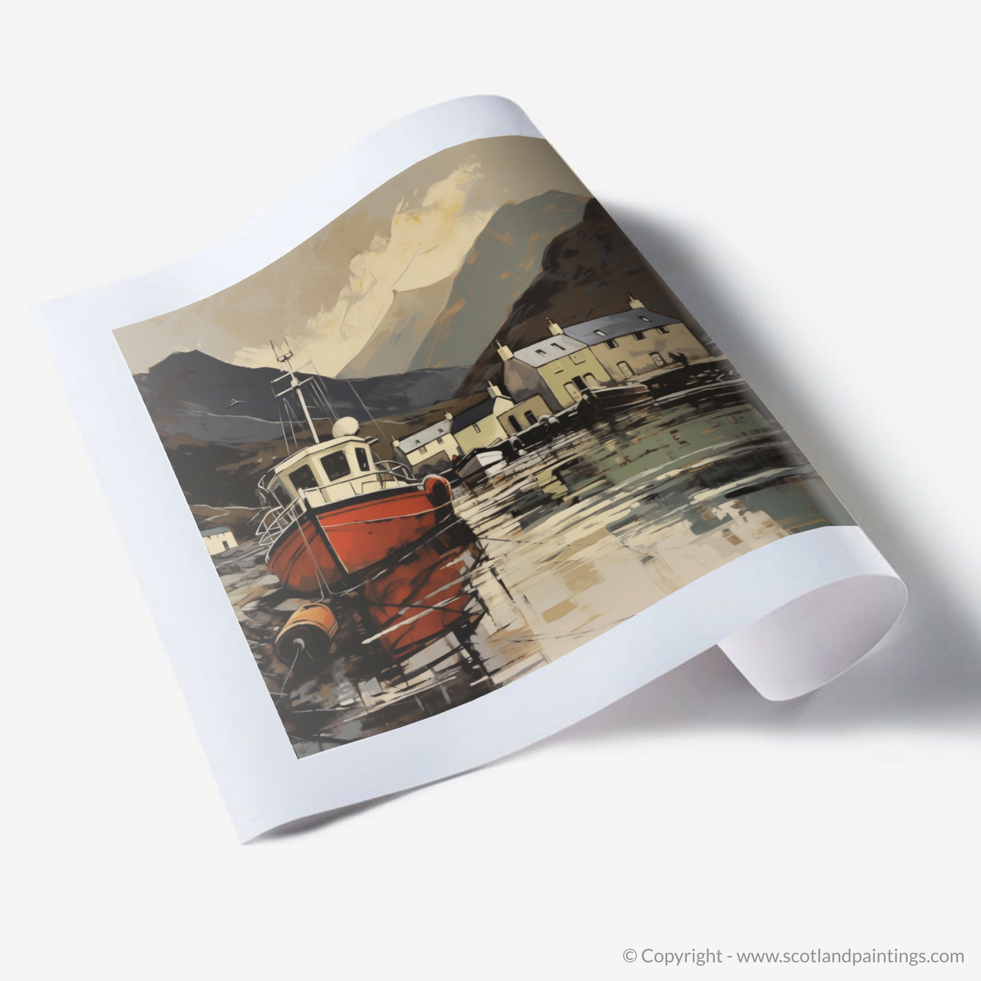 Art Print of Ullapool Harbour