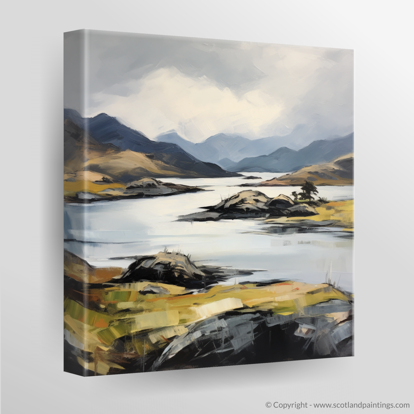 Canvas Print of Loch Morar, Highlands