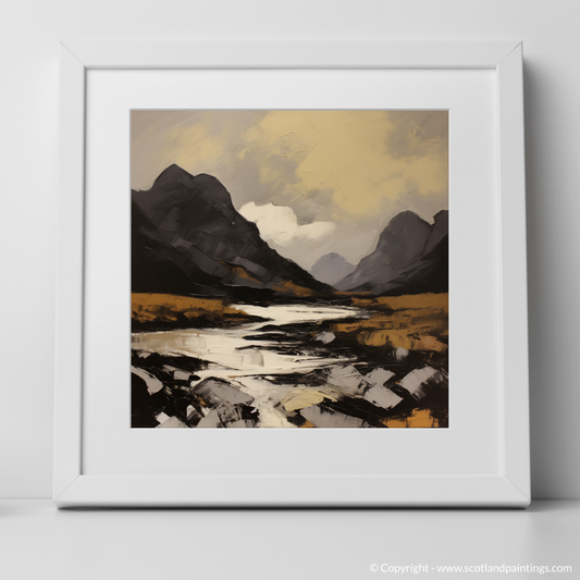 Art Print of Driesh with a white frame