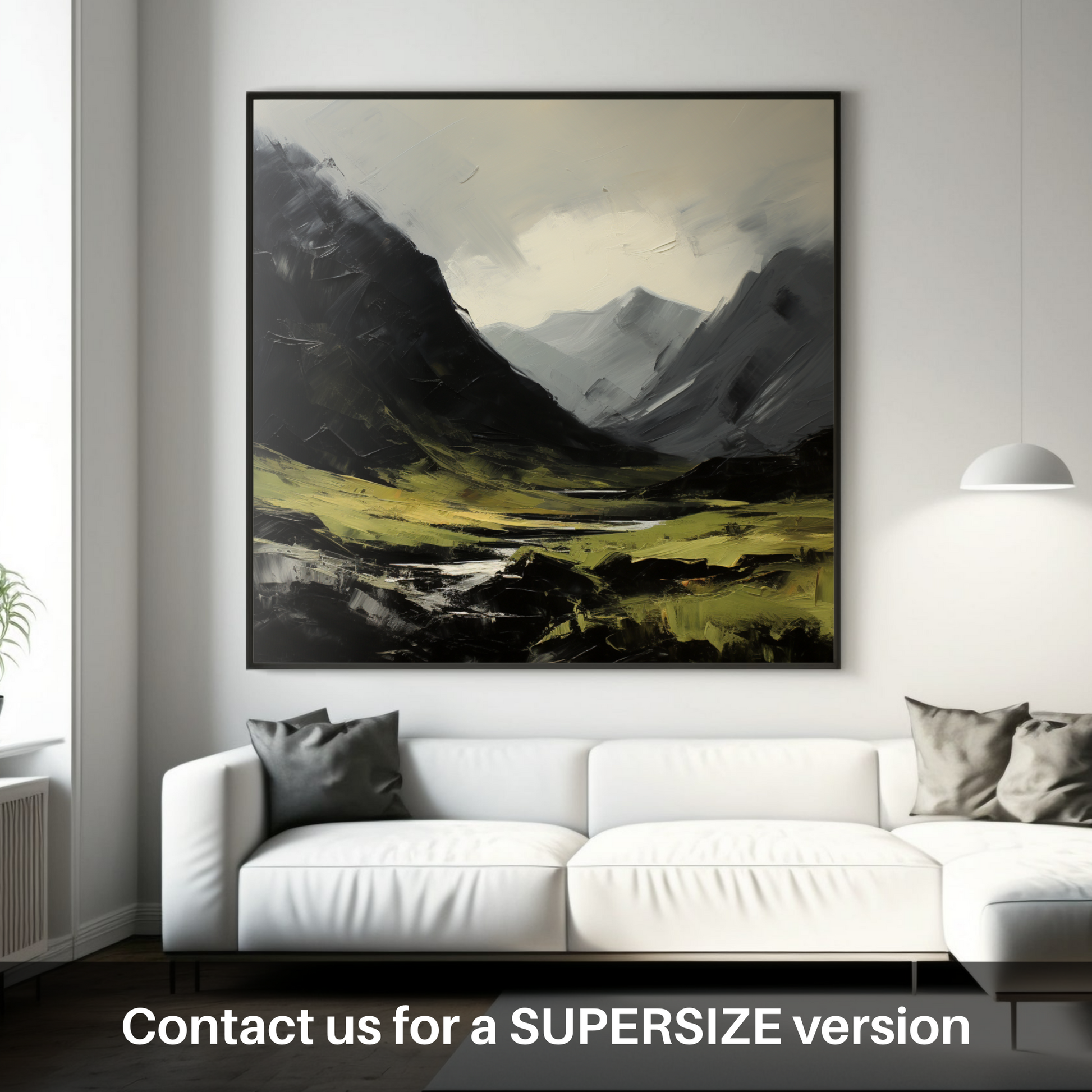 Huge supersize print of Driesh