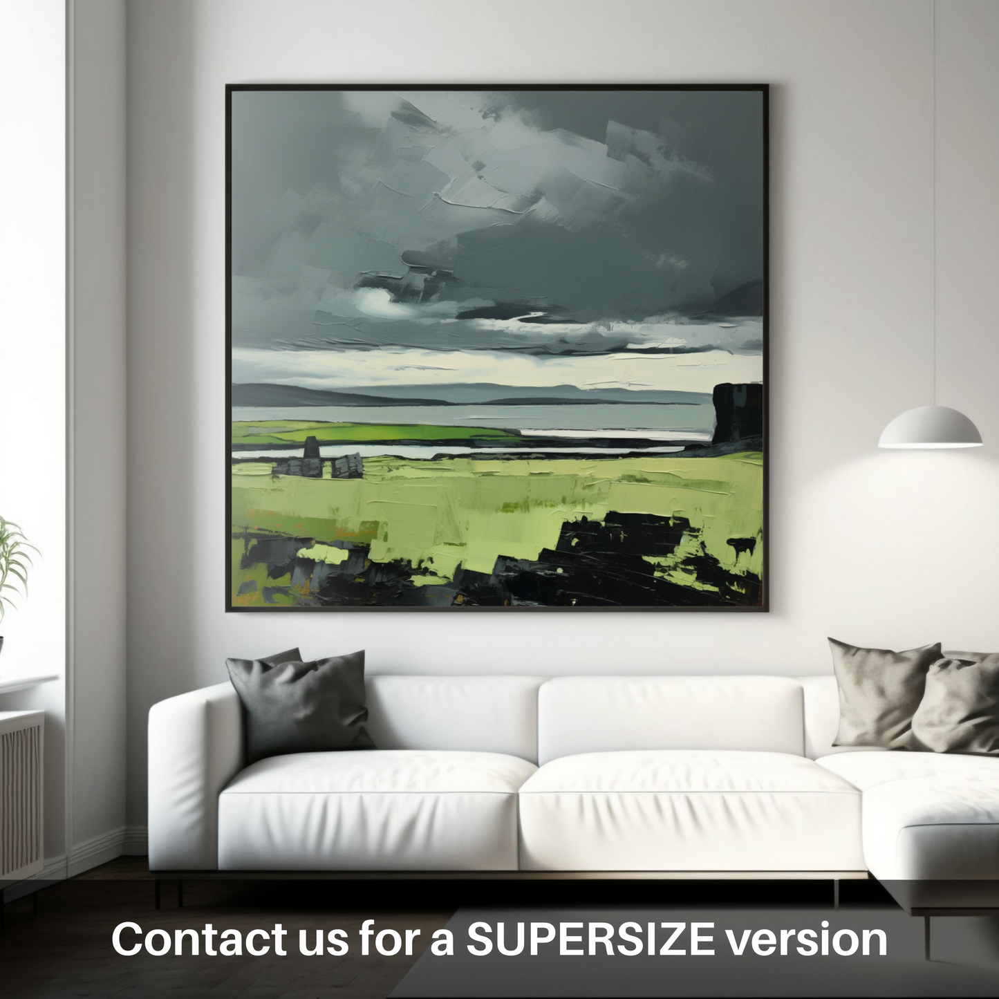 Huge supersize print of Orkney, North of mainland Scotland