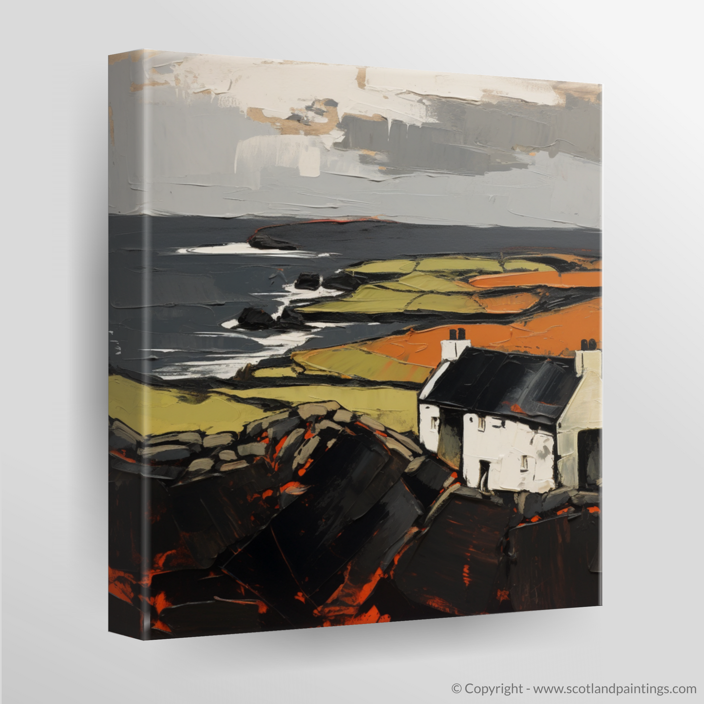 Canvas Print of Orkney, North of mainland Scotland