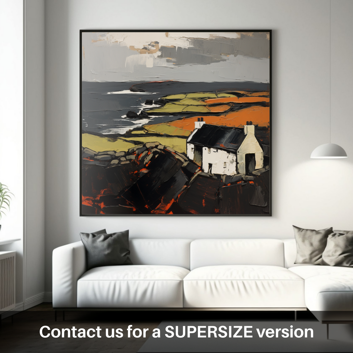 Huge supersize print of Orkney, North of mainland Scotland