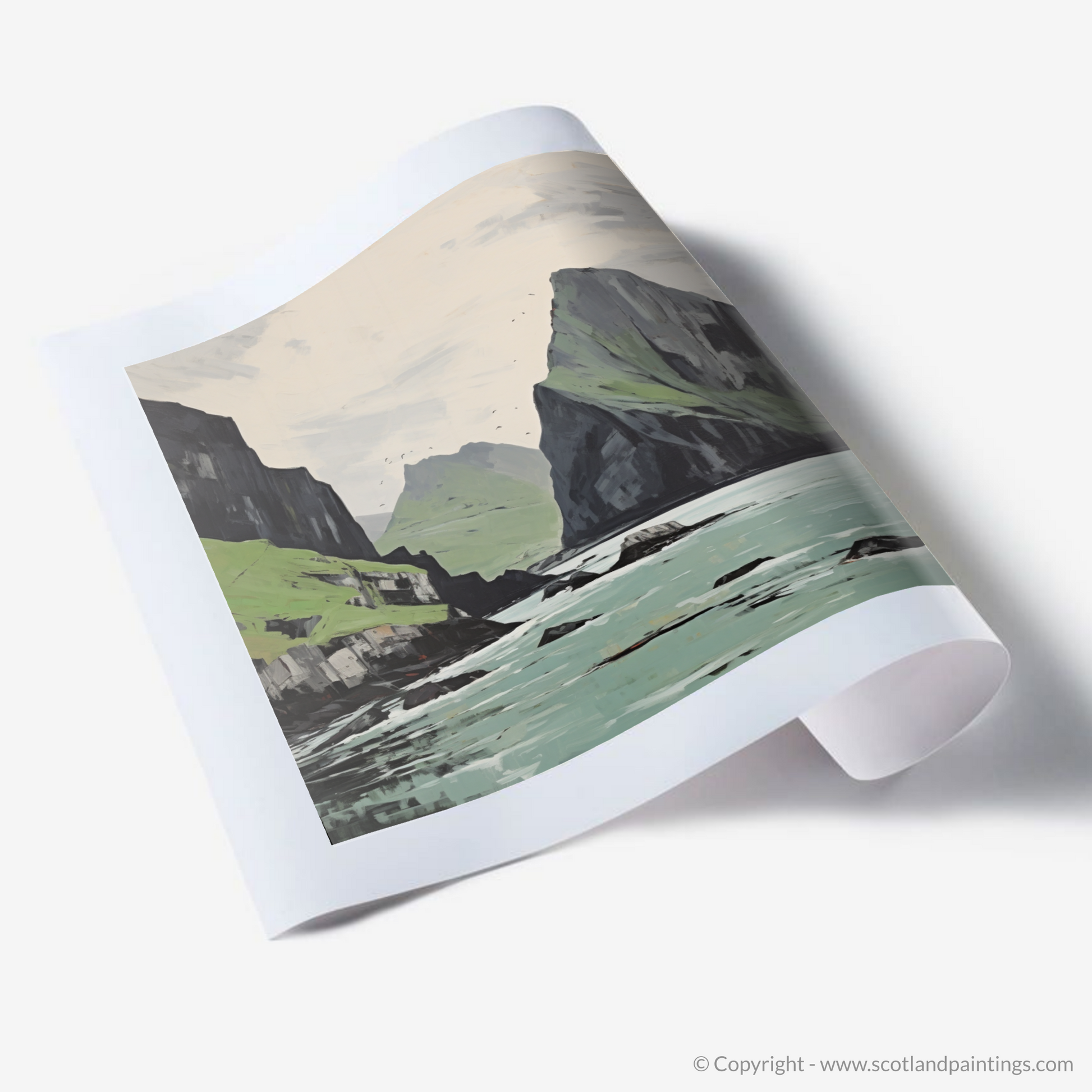 Art Print of St Kilda, Outer Hebrides