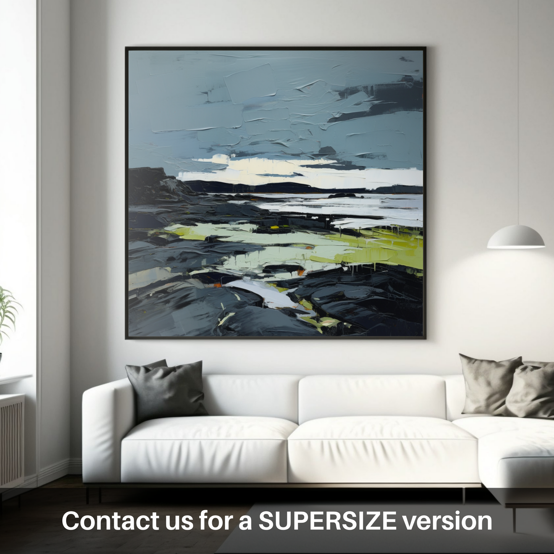 Huge supersize print of Largo Bay, Fife